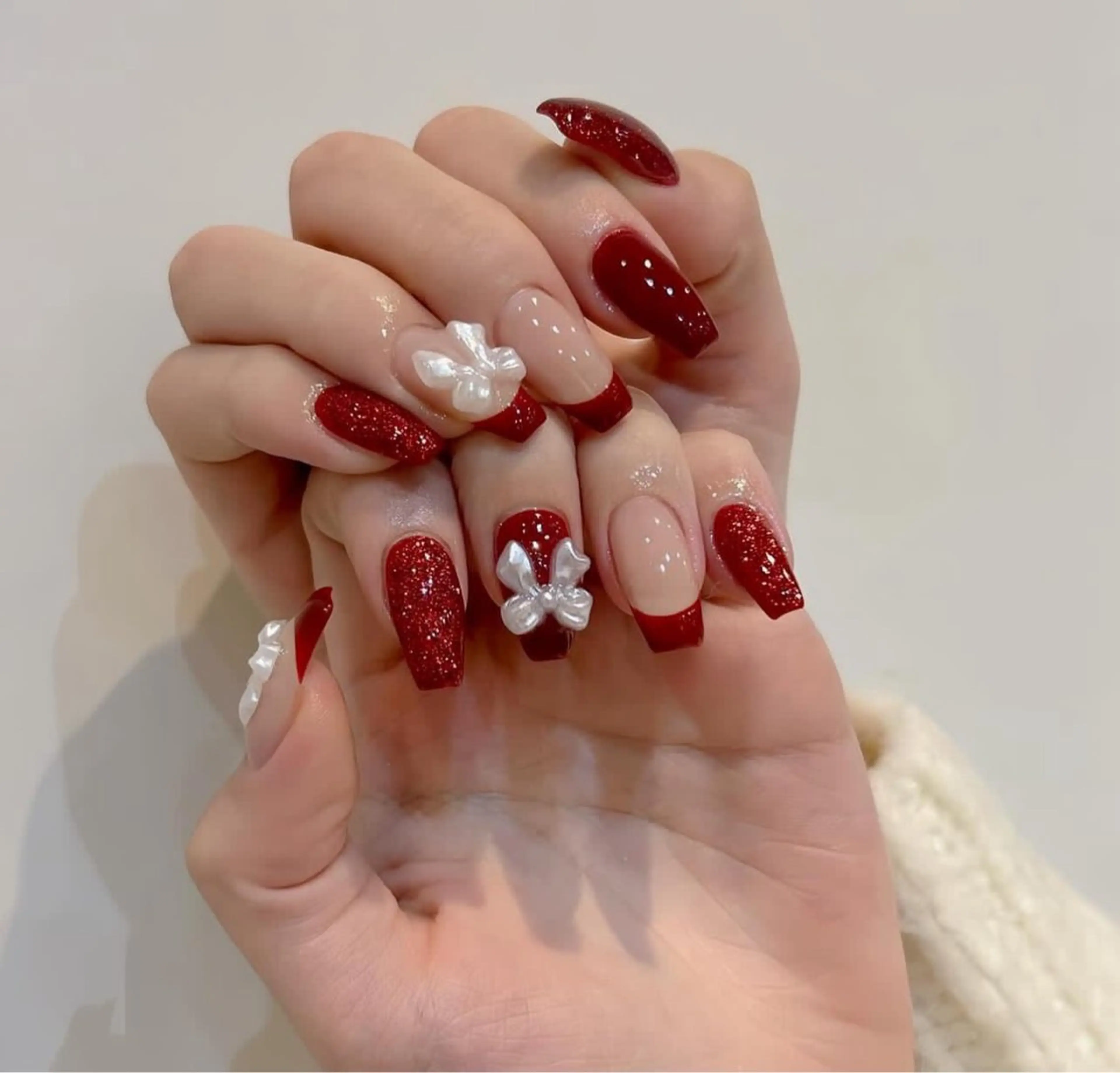 ネイル アートネイル フレンチネイル マグネットネイル ミラーネイル 持ち込み Nails 39のネイルデザイン