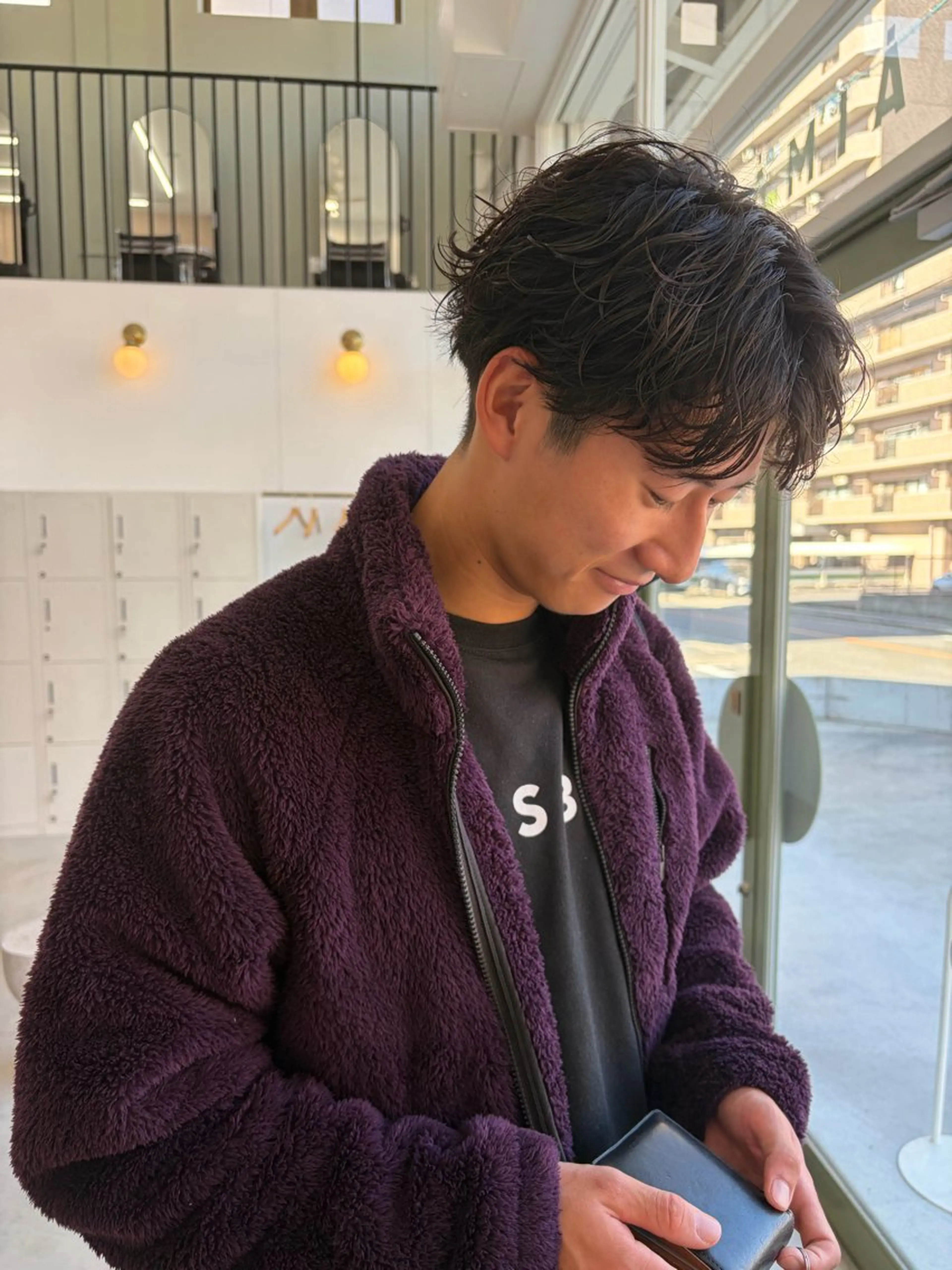 パーマ 纐纈 大和のヘアスタイル