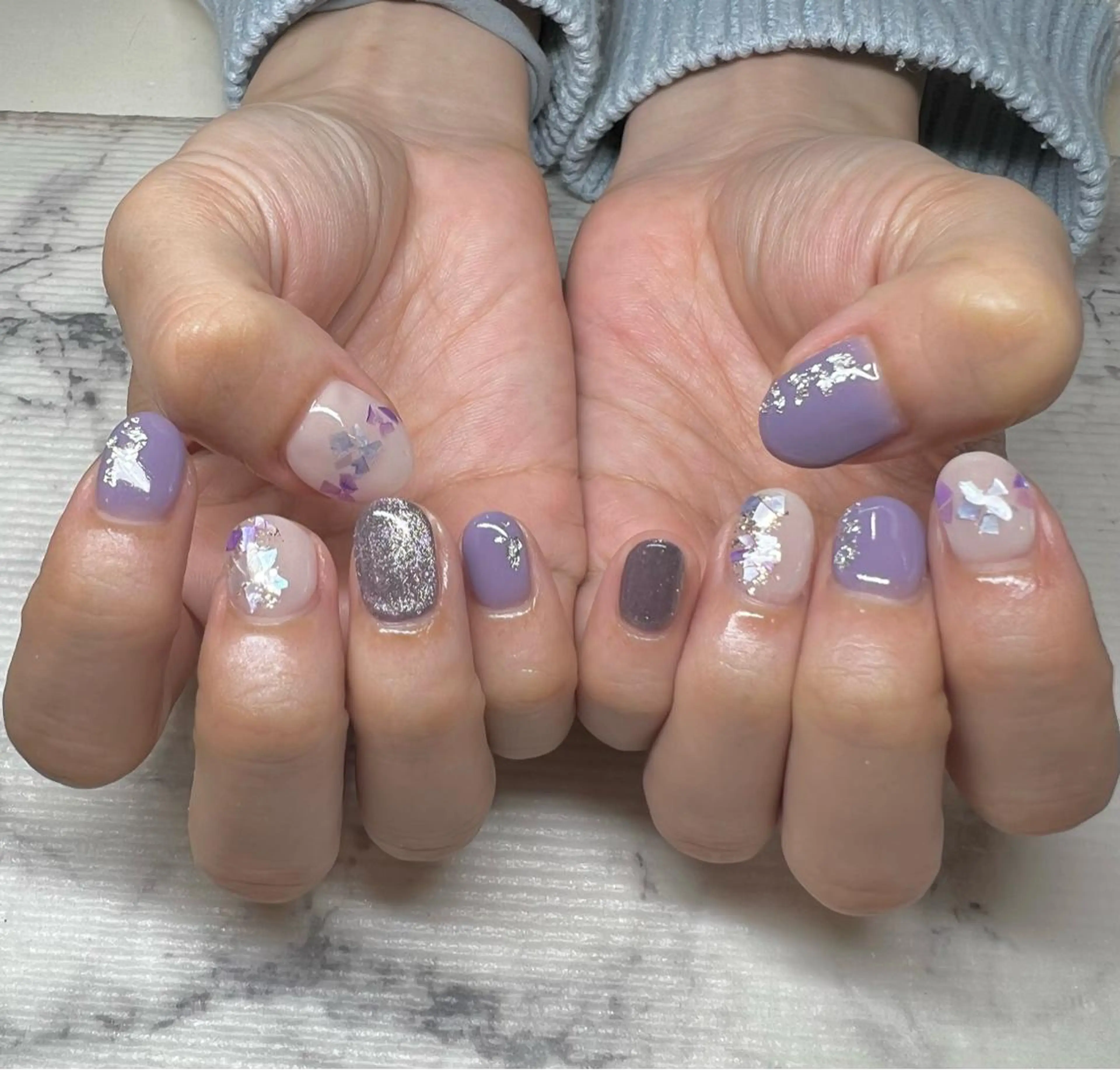 ネイル いちじゅう あおいのネイルデザイン