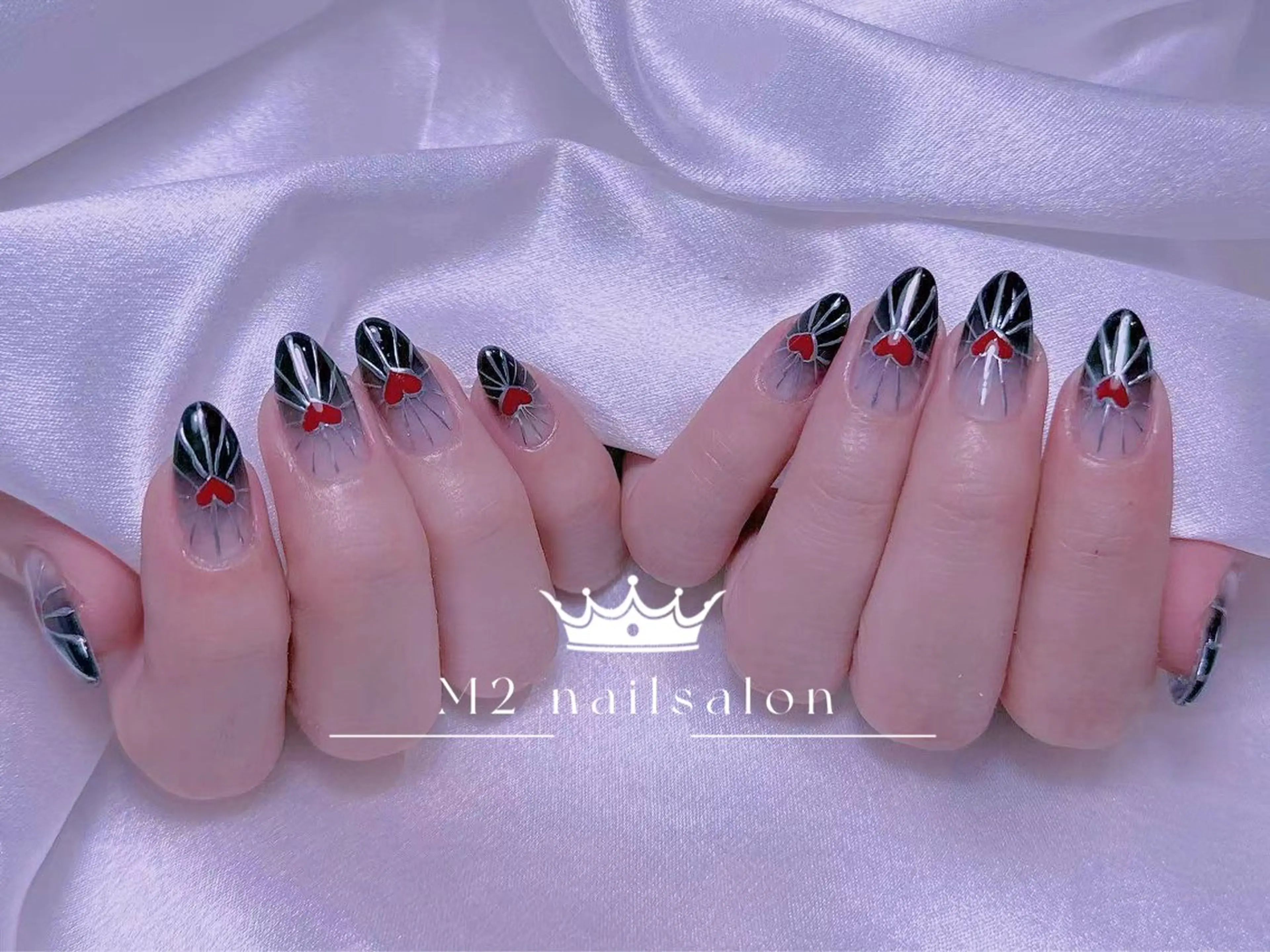 ネイル ハンドネイル 長さだし専門店 M2　rikaのネイルデザイン