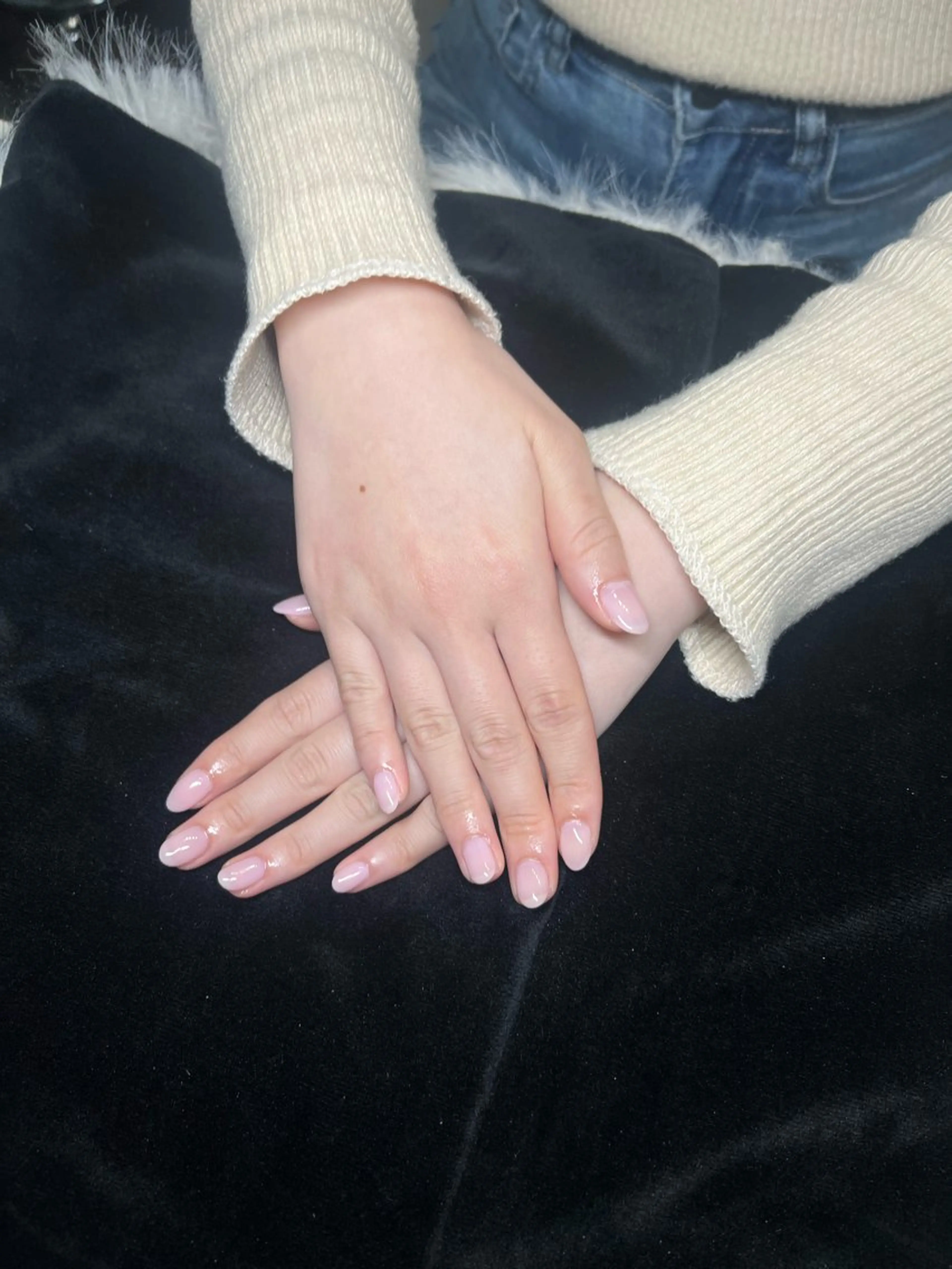 ネイル ワンカラーネイル シンプルネイル ハンドネイル IROHA NAIL 聖奈のネイルデザイン