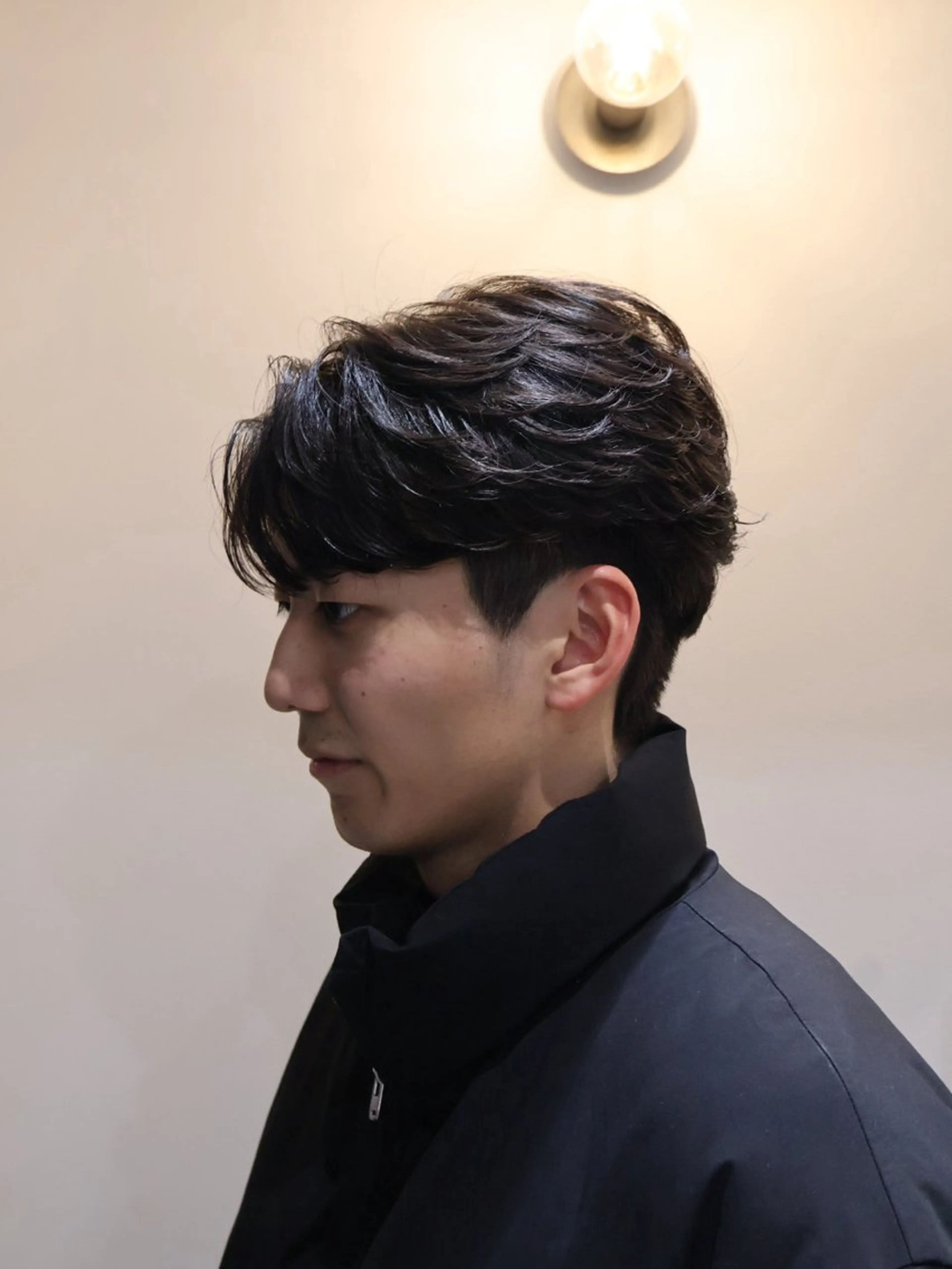 ショート カット 縮毛矯正 メンズパーマ梅田 ・川副史晶のヘアスタイル