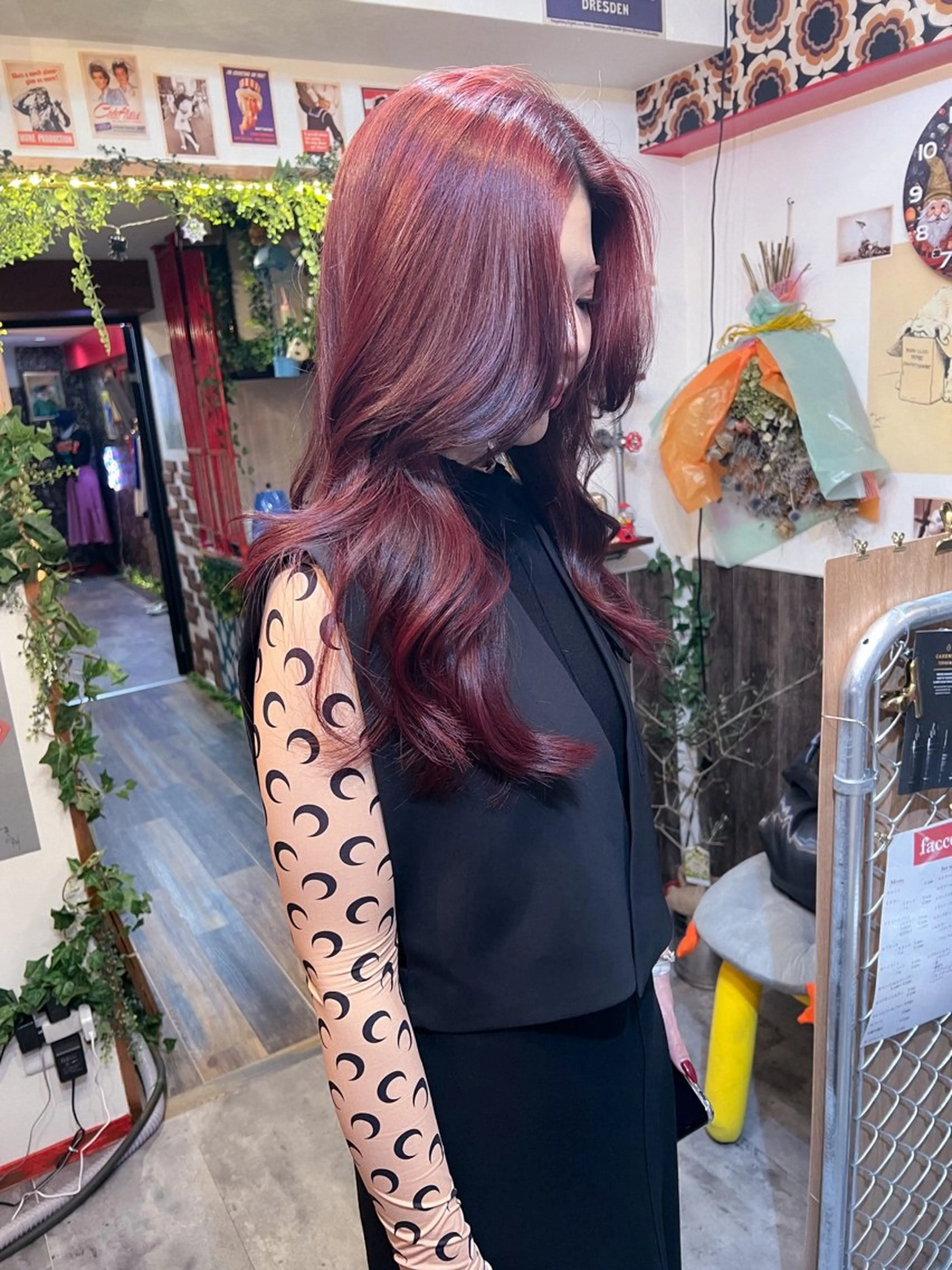 ロング レイヤーカット カラーパティシエ facce🌼ikoのヘアスタイル