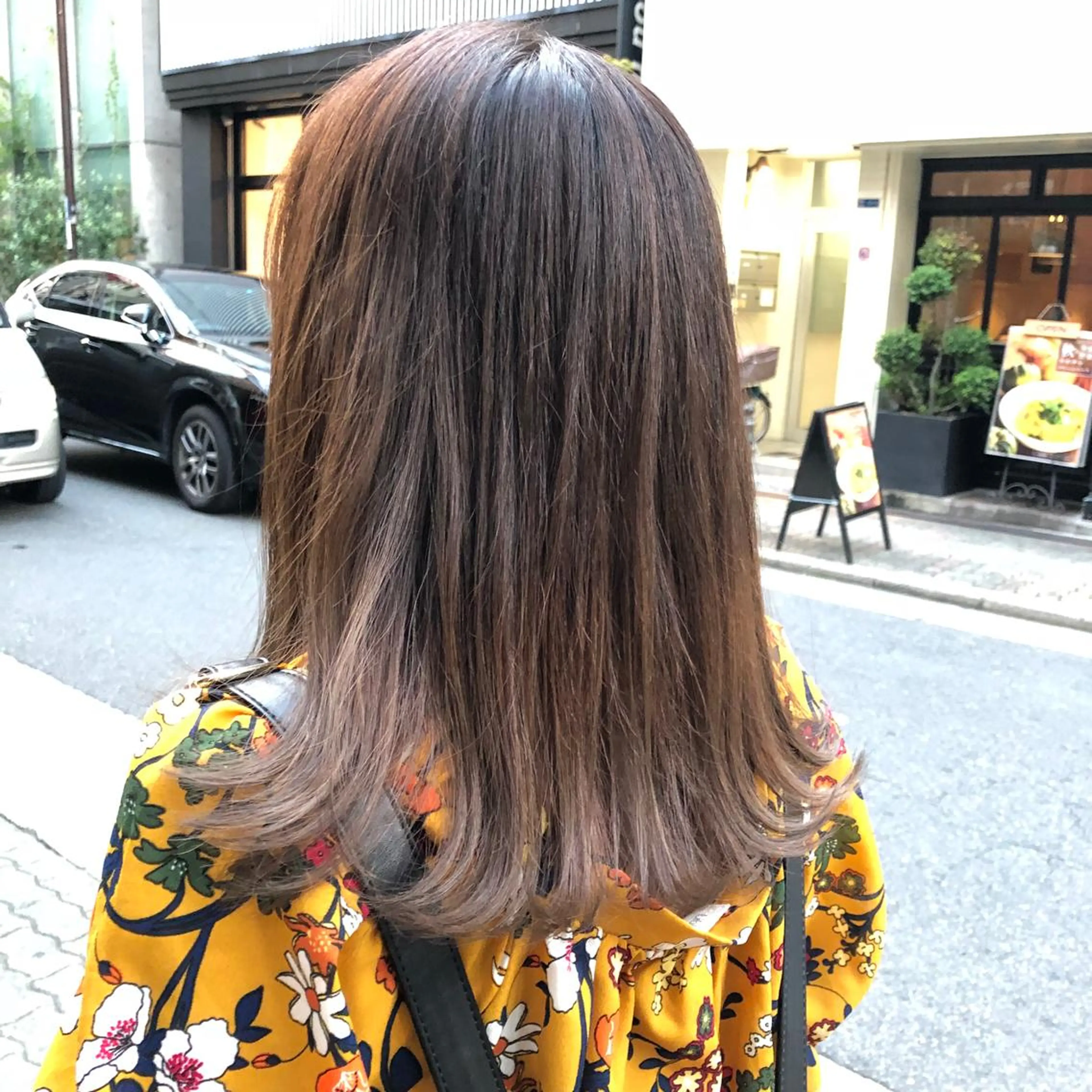 ミディアム u harukaのヘアスタイル