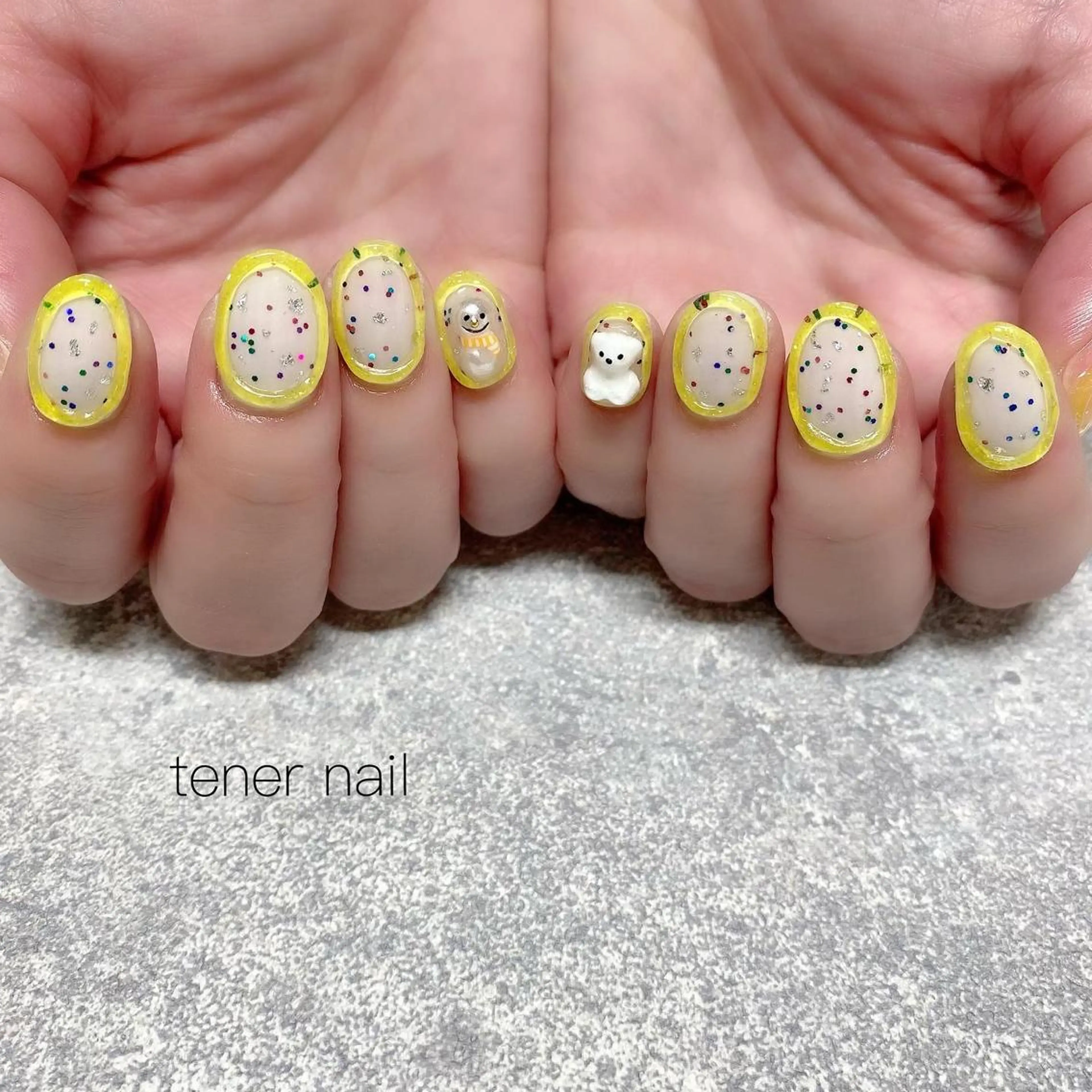 ネイル ぷっくりネイル テネルネイル tener nailのネイルデザイン