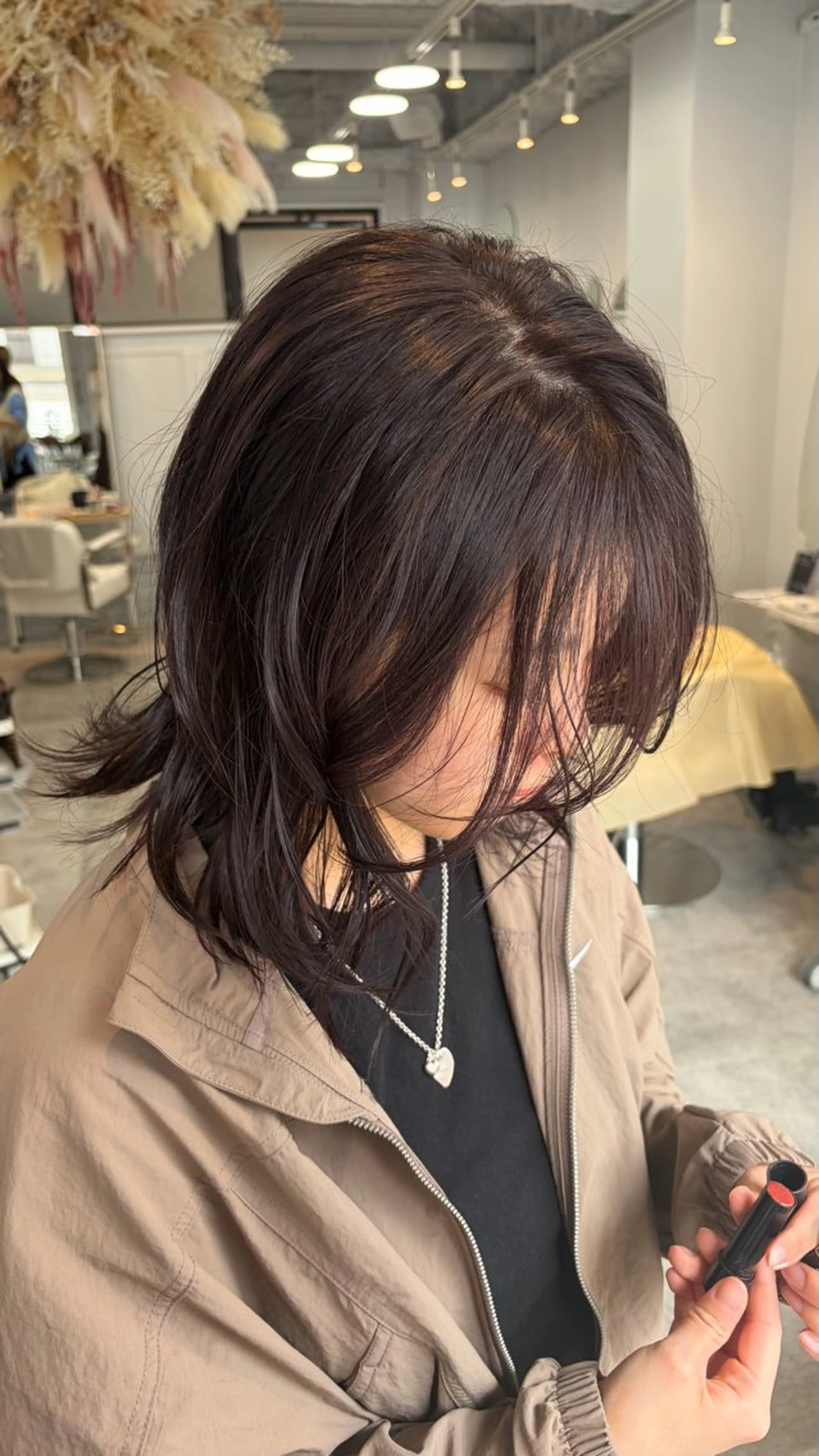 ミディアム bouquet 野口晴菜のヘアスタイル