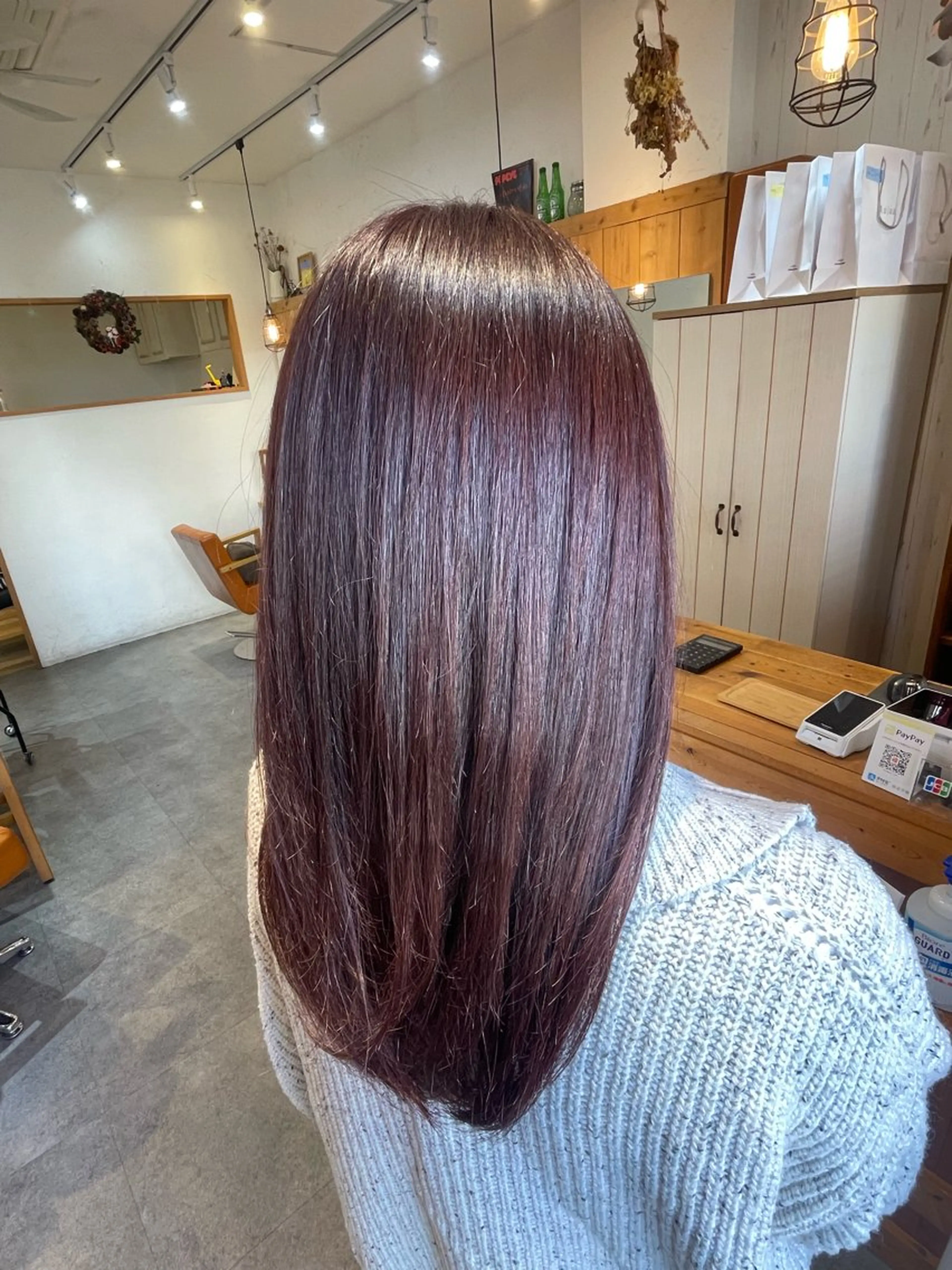 カラー 🪻二宮俊カットモデ ル縮毛矯正募集🪻のヘアスタイル