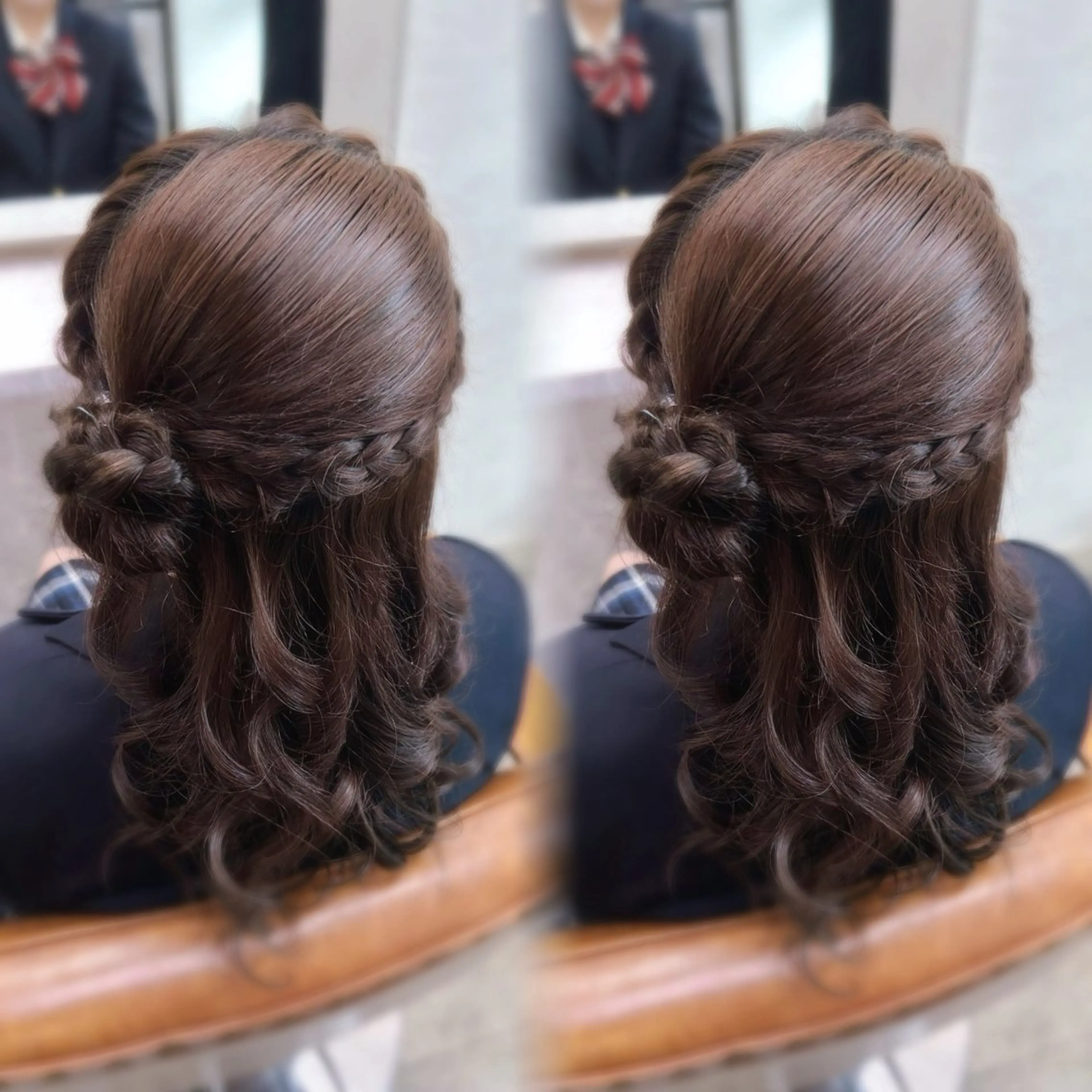 ミディアム サナ/ 秋葉原ヘアメのヘアスタイル