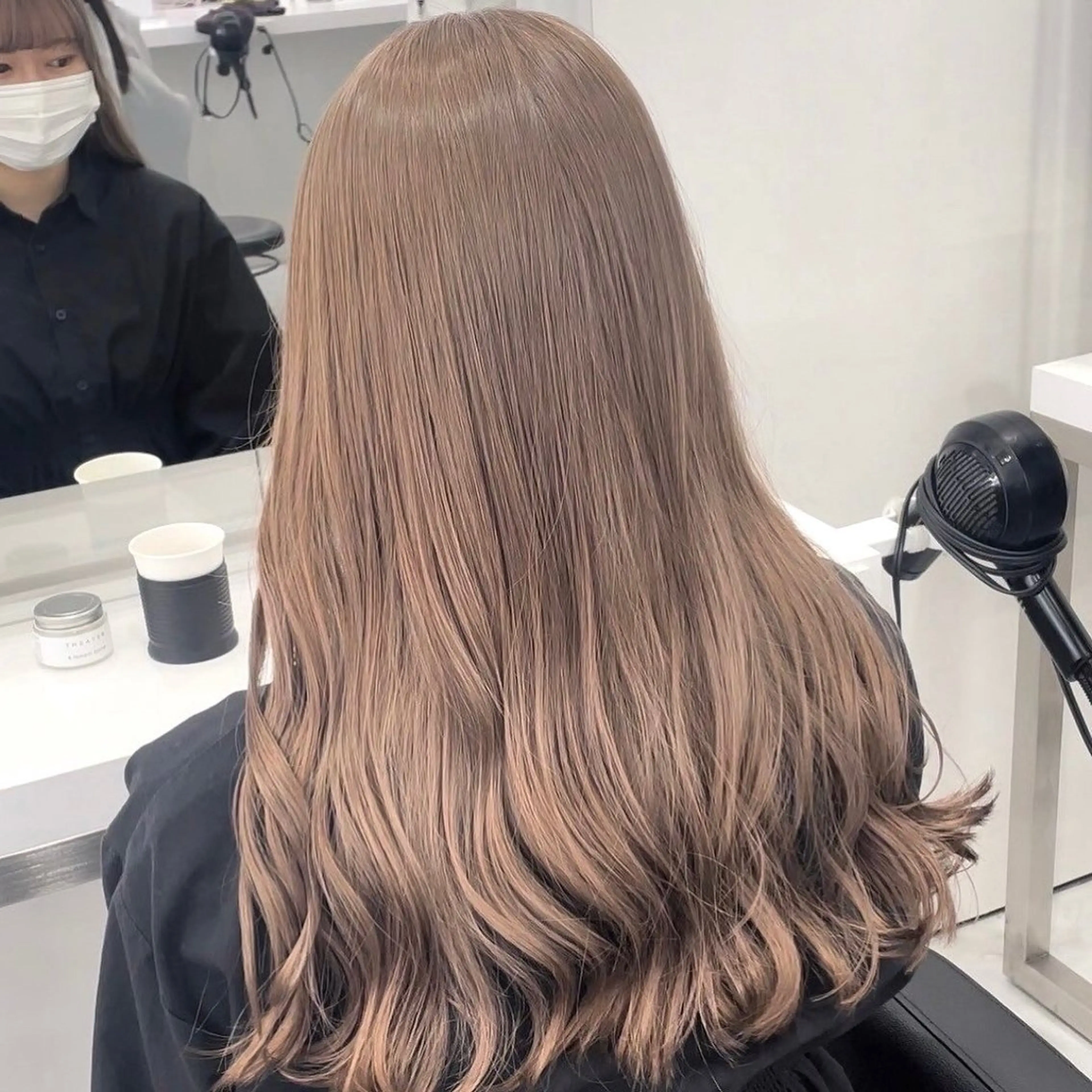 カラー ベージュ・ラベンダー カラー🎀りりのヘアスタイル