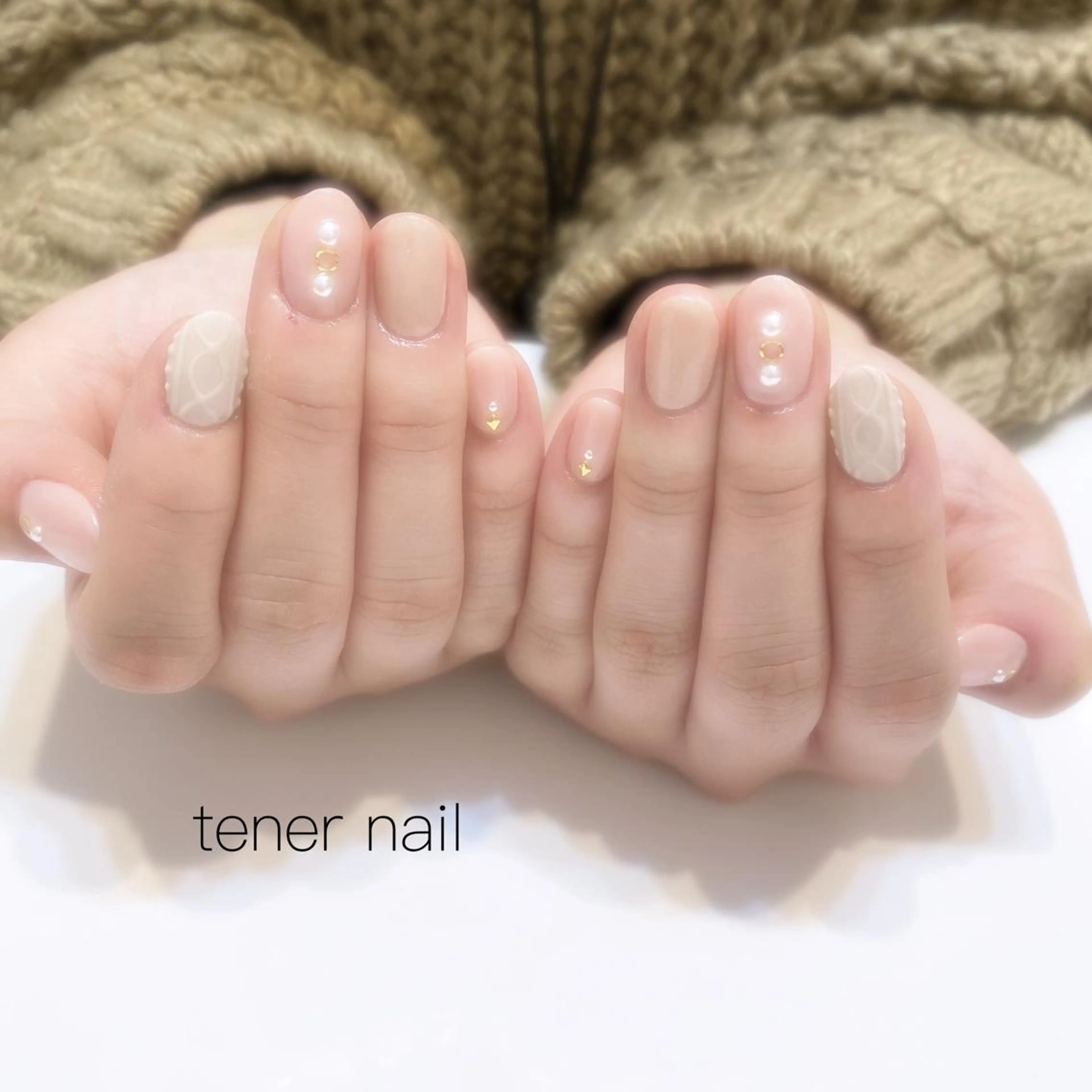 ネイル アートネイル ピンク テネルネイル tener nailのネイルデザイン