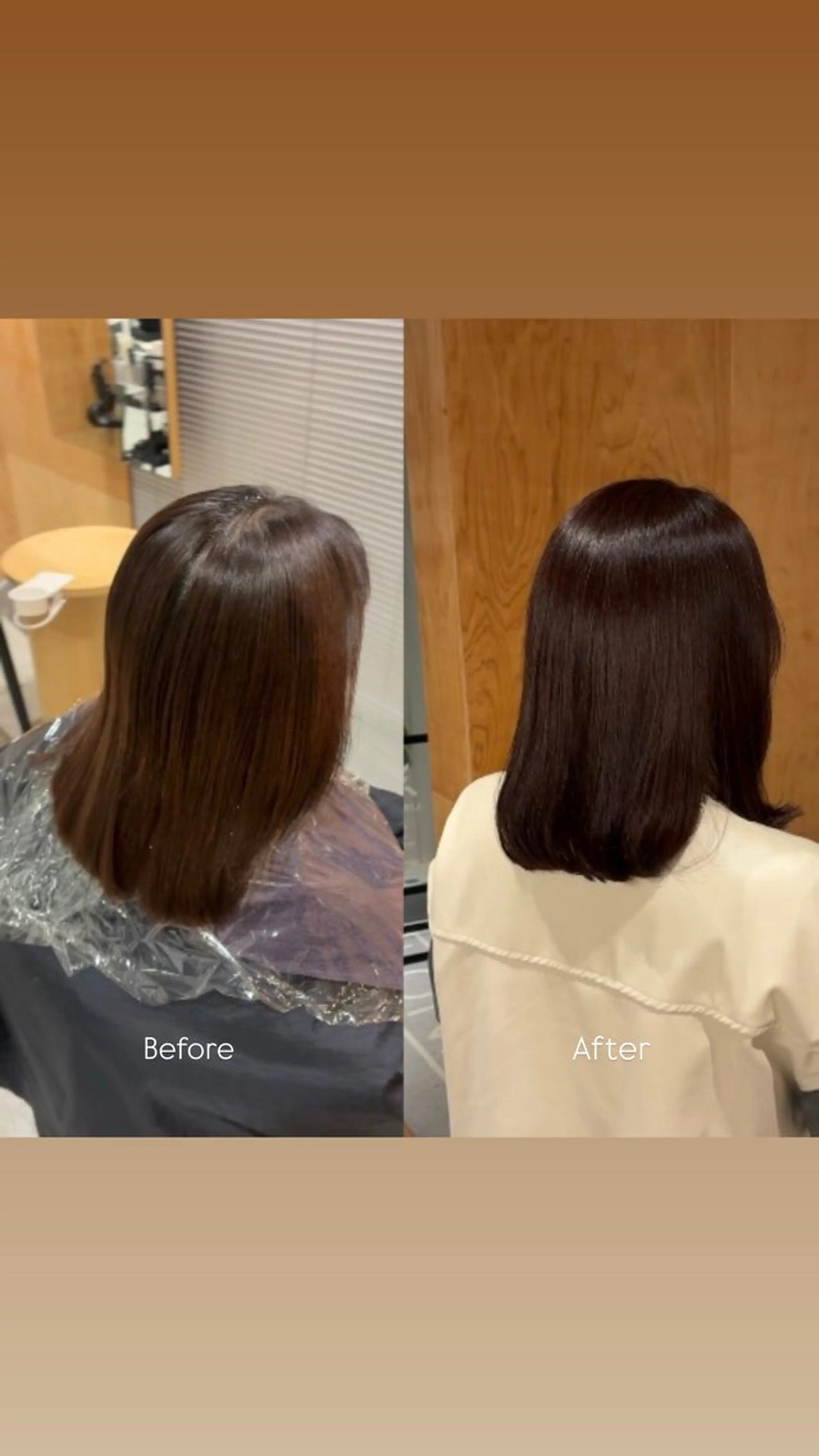 ミディアム カラー ブリーチ ブリーチなしカラー レッドカラー 柔らかいカラー/ 透明感/Airi🎀のヘアスタイル