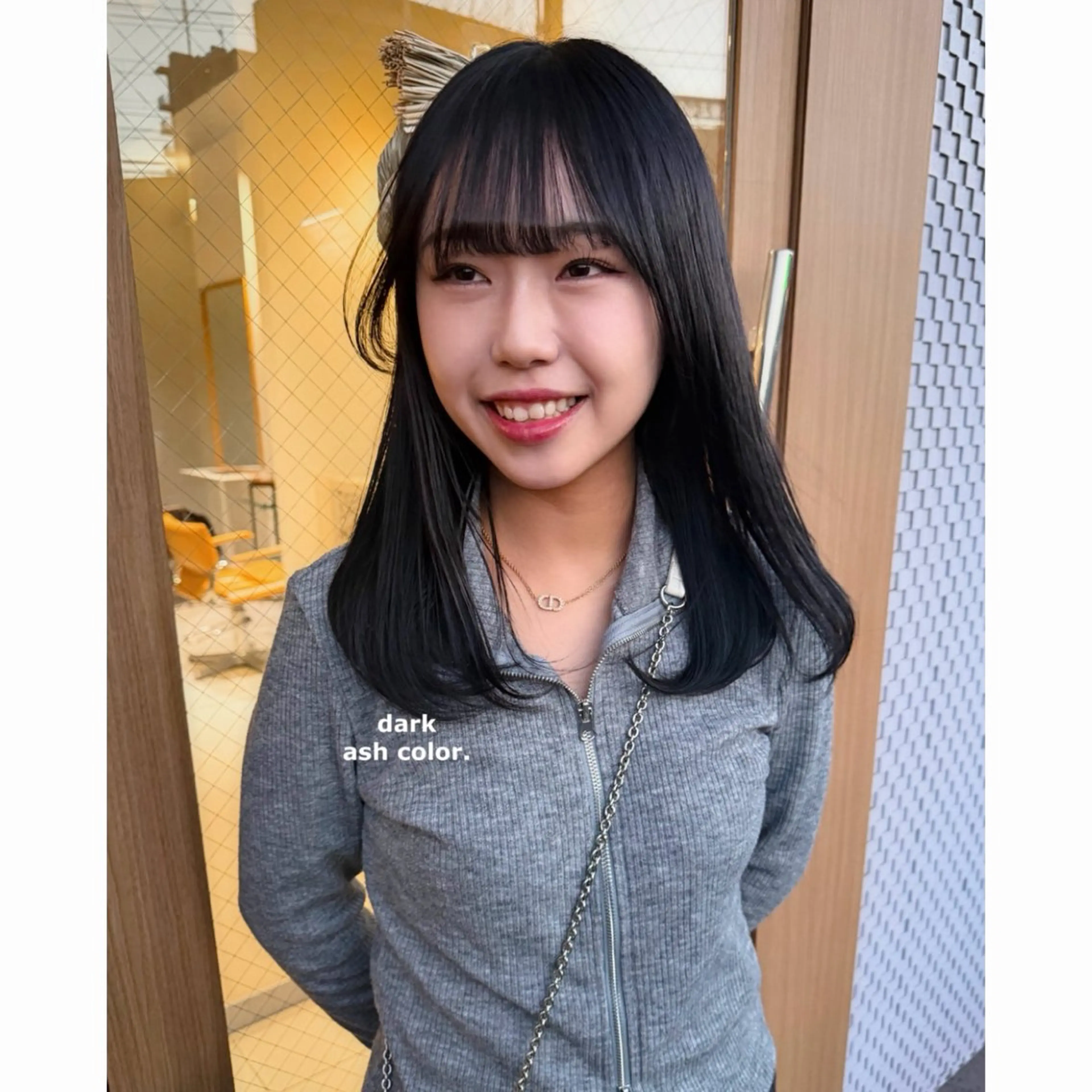 【ミニモ学割 平日限定！】カット＋カラー＋トリートメント🎨🫧 (ブリーチ‪✕‬)の写真