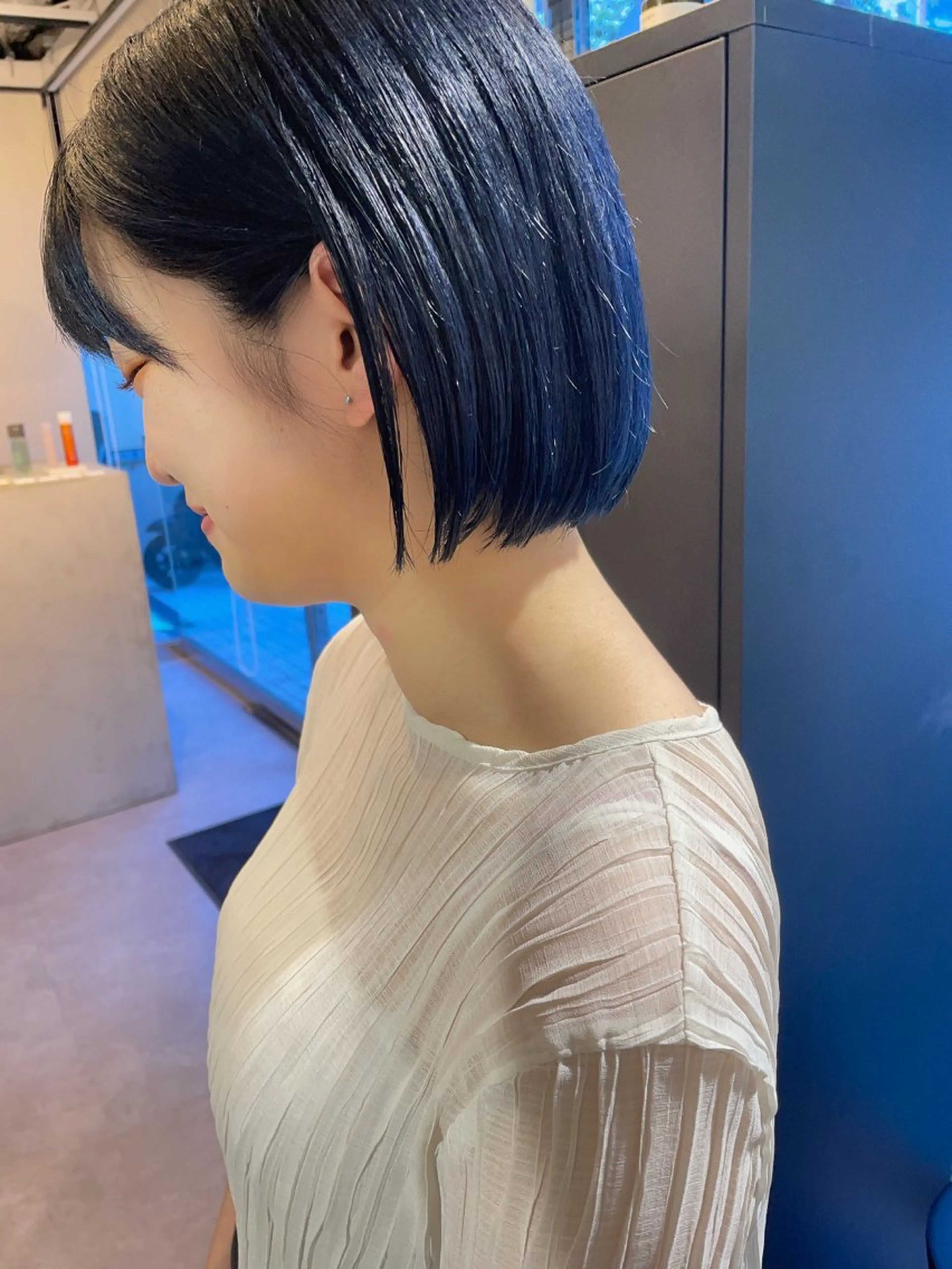 ショート カラー ヤマモト マイのヘアスタイル