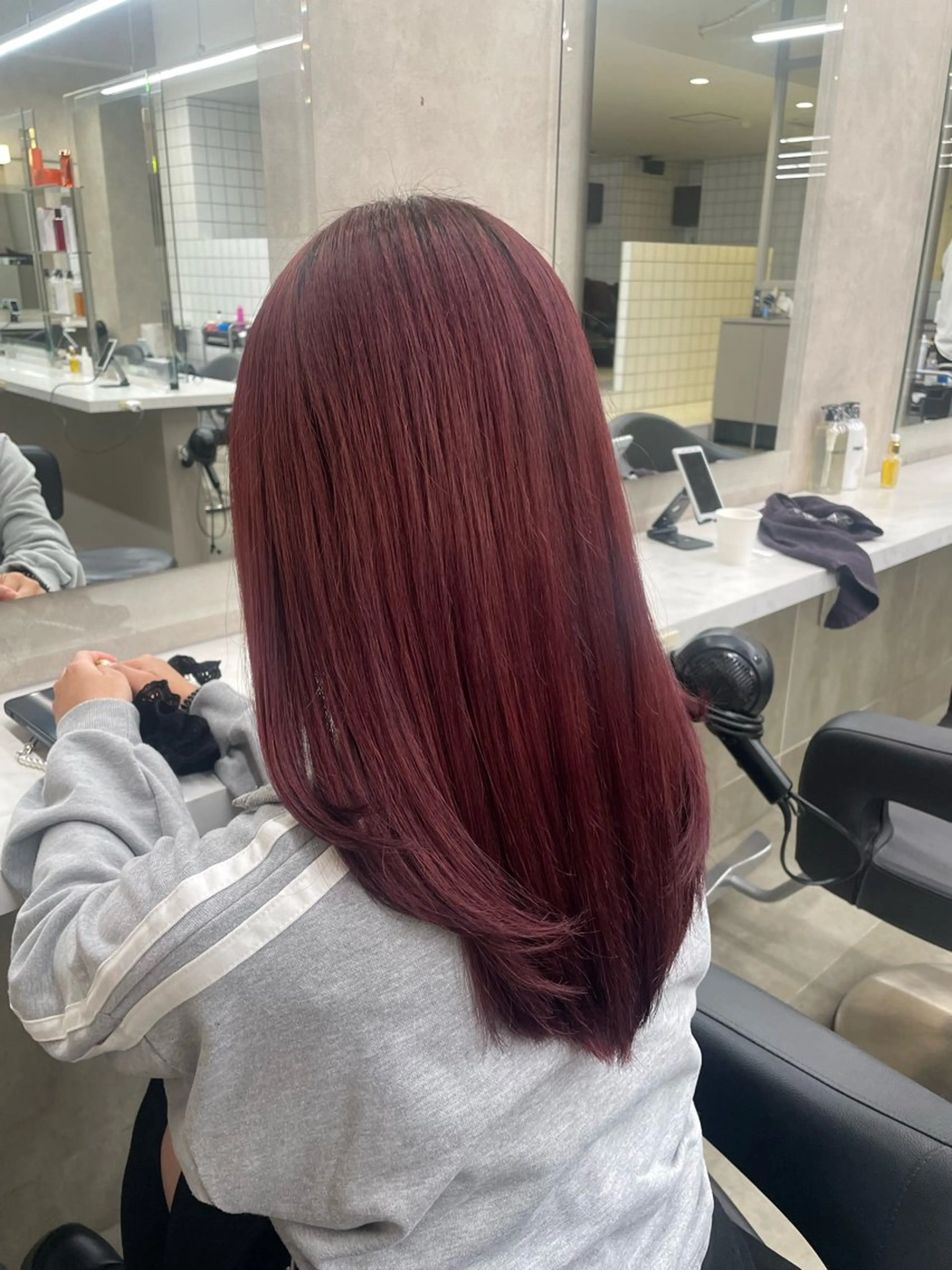 ロング カラー 🎀暖色/ラベンダー /paru🤍のヘアスタイル