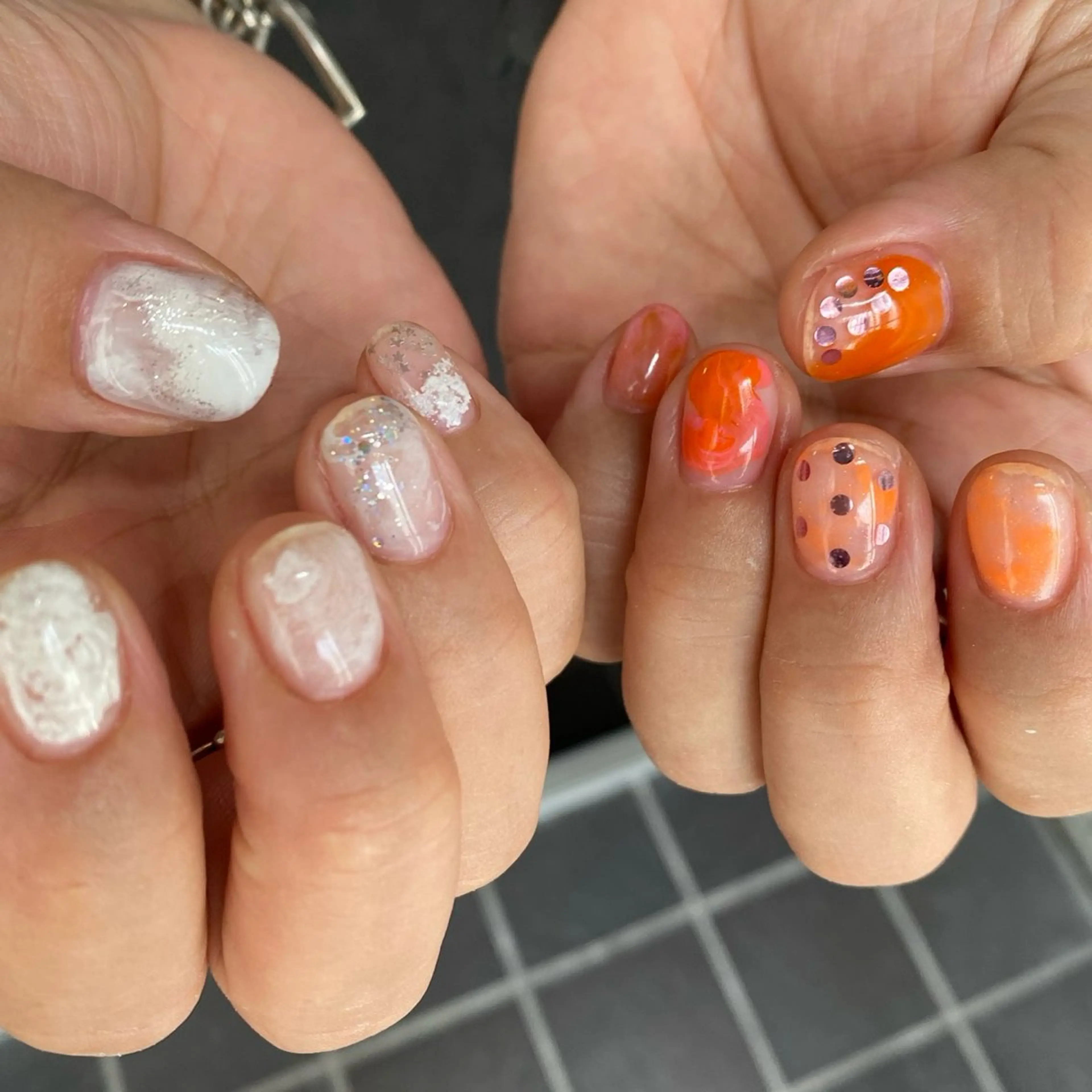 ネイル nano/きもかわ nail🐬🫧のネイルデザイン