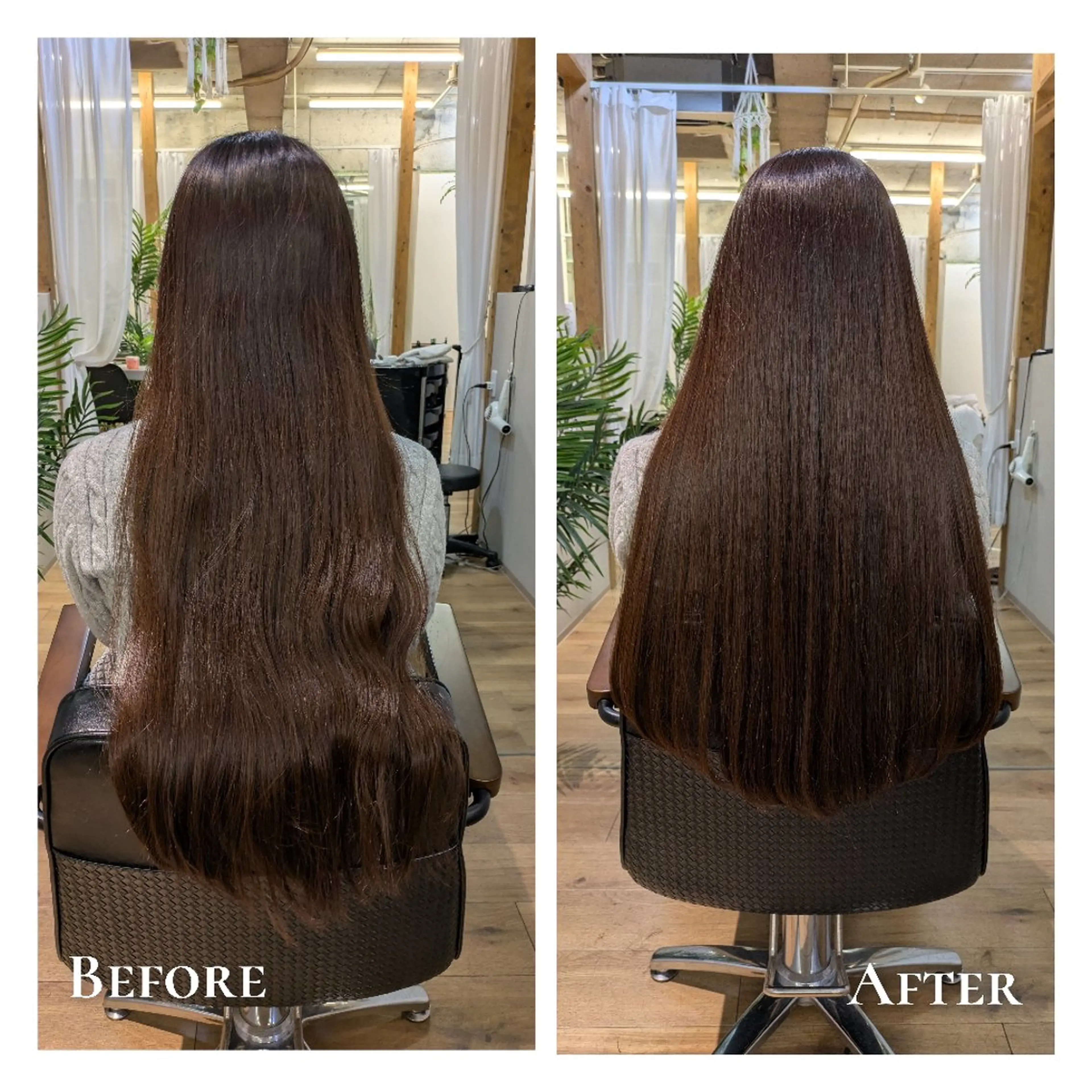 ロング ロング カット トリートメント 有馬 葵のヘアスタイル