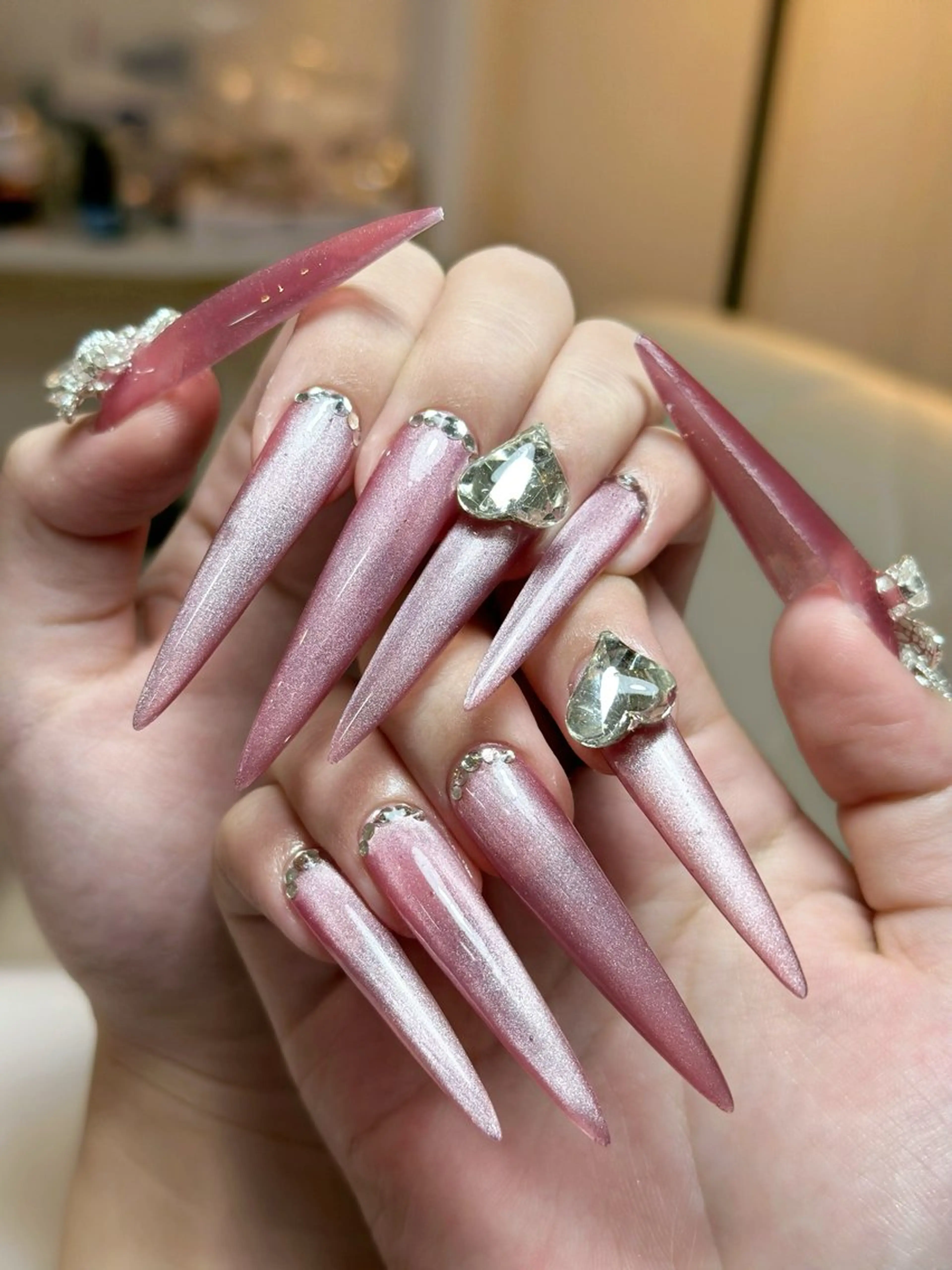 ネイル アートネイル 成人式 ジェルネイル ニュアンスネイル 夏ネイル ハンドネイル Nienail_ Luxeのネイルデザイン