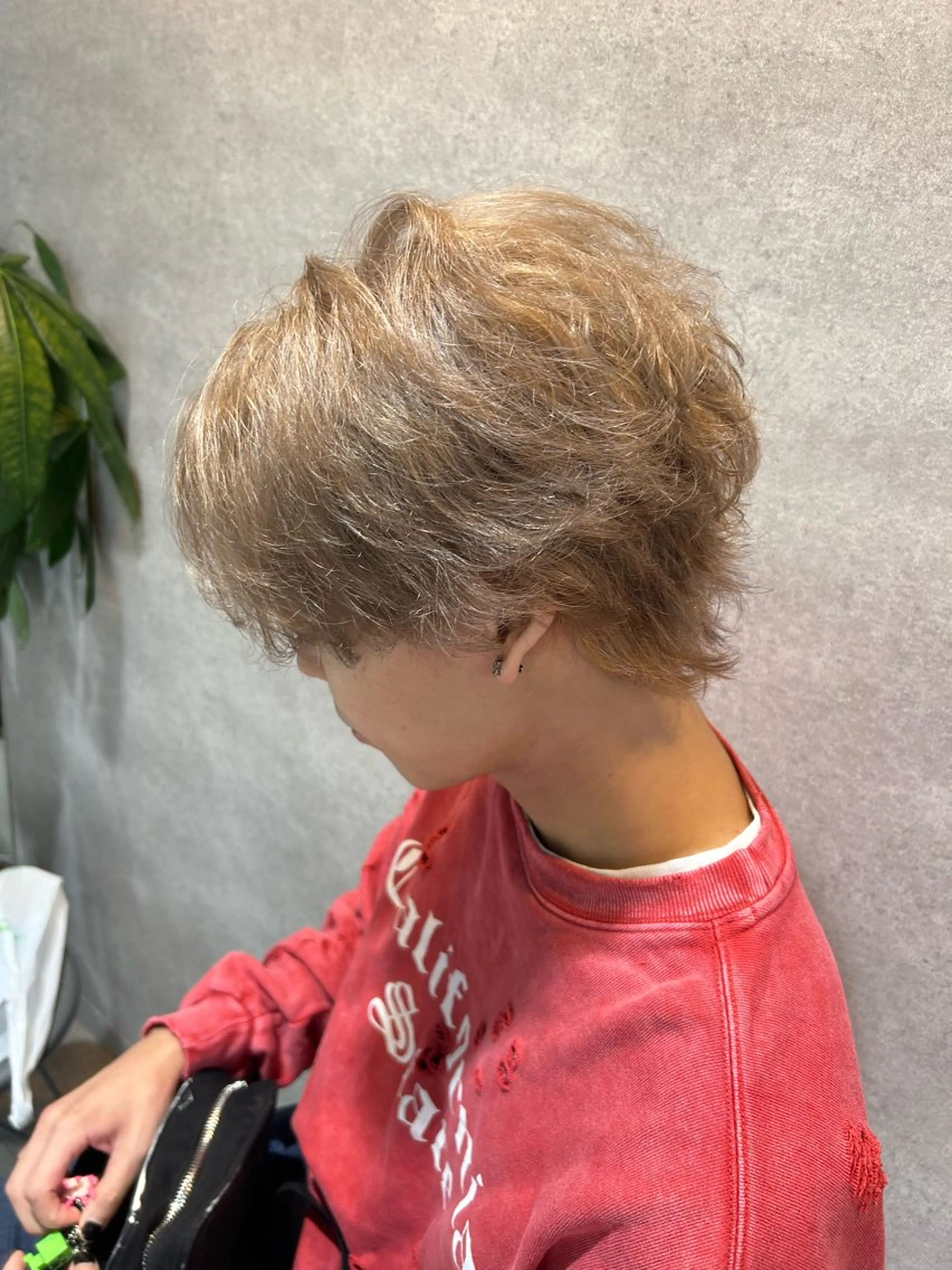 ⚡️今季限定⚡️メンズカット＋ブリーチありorなしダブルカラーの写真