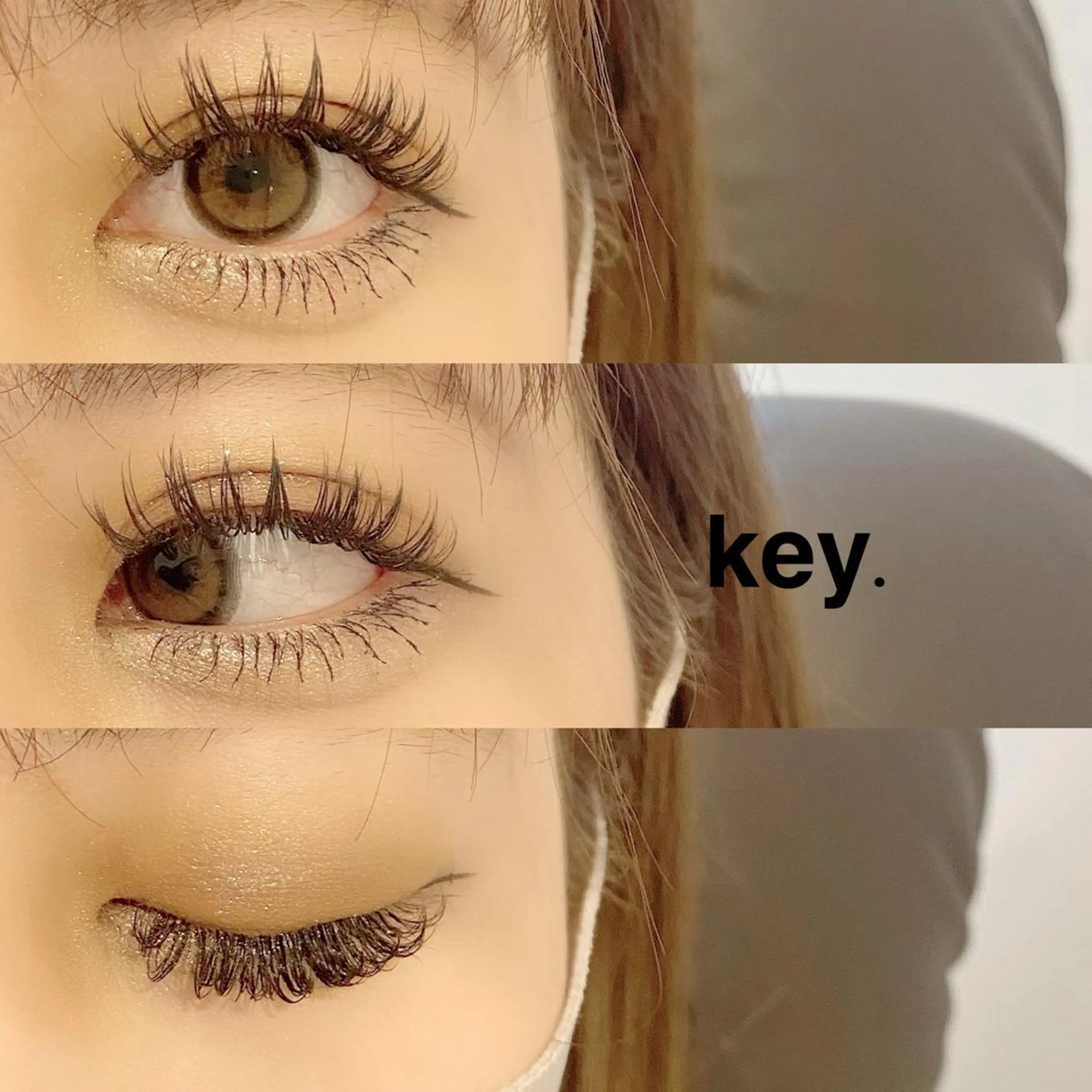 マツエク・マツパ 束感まつ毛 マツエク アイデザイナー Key（ケイ）の眉毛・アイブロウイメージ