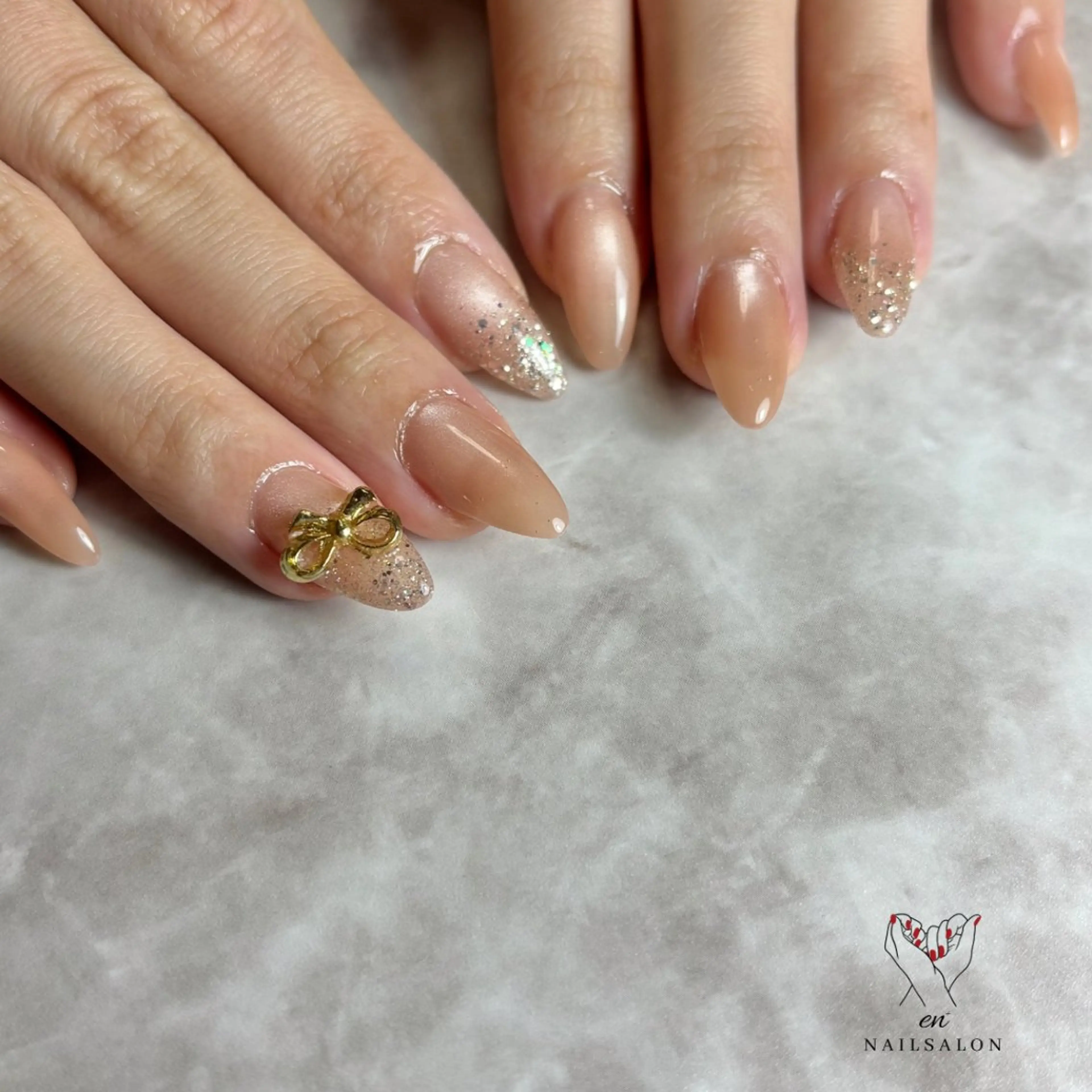 ネイル ハンドネイル NAILSALON en+沖縄市美原のネイルデザイン