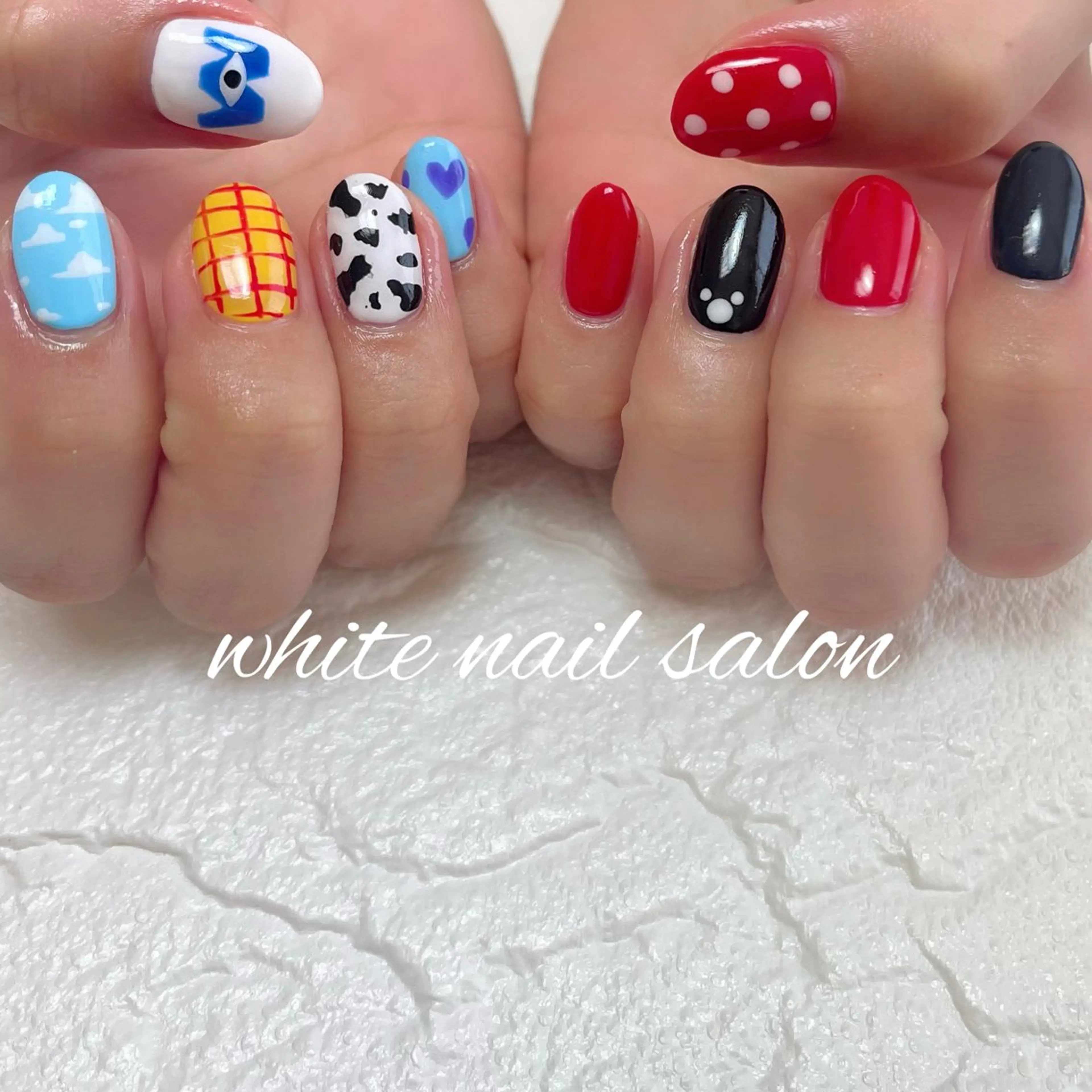 ネイル ラメ(グリッター) 持ち込み ハンドネイル white nail salonのネイルデザイン