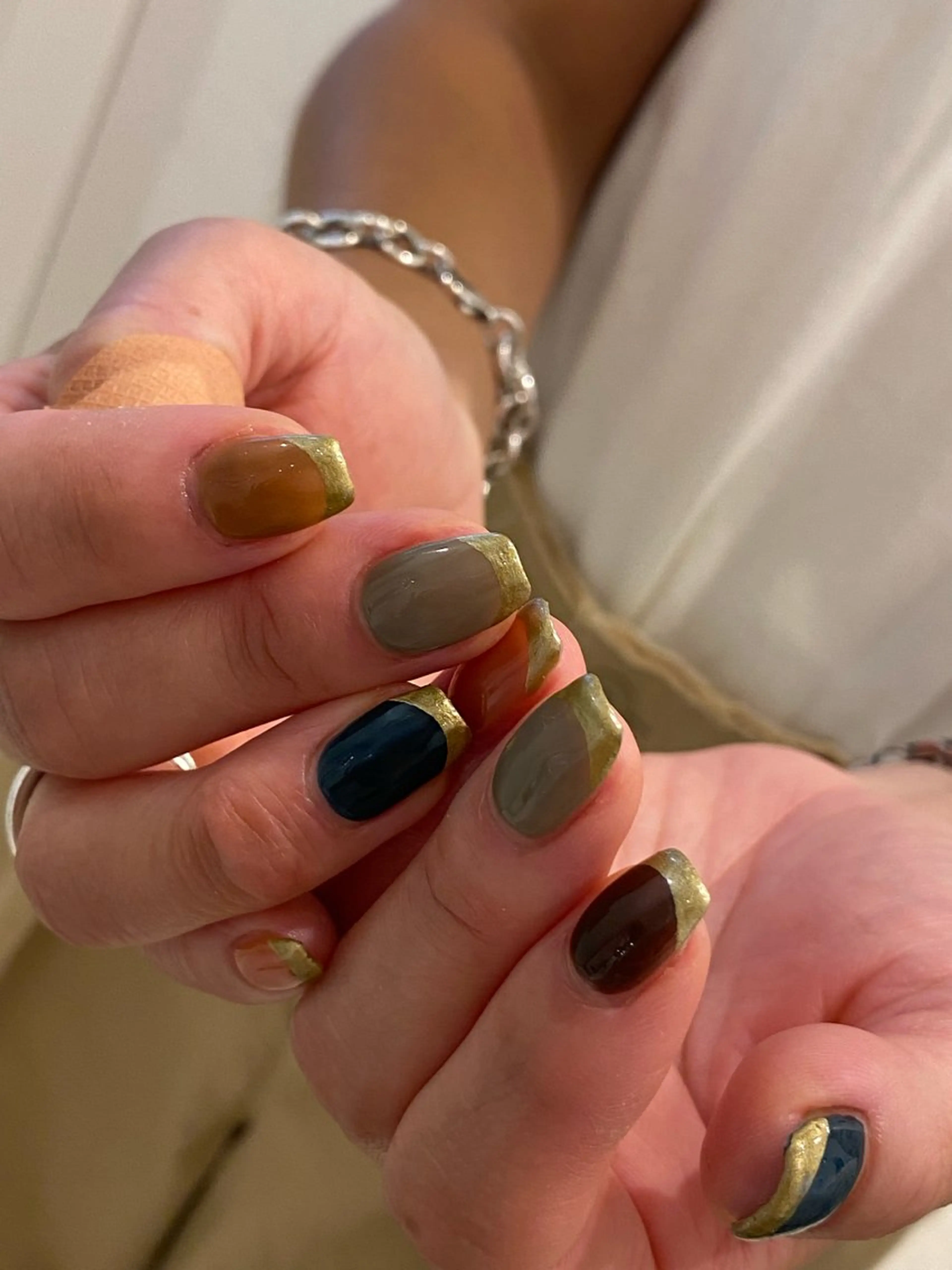 ネイル フレンチネイル ハンドネイル Ann nailのネイルデザイン