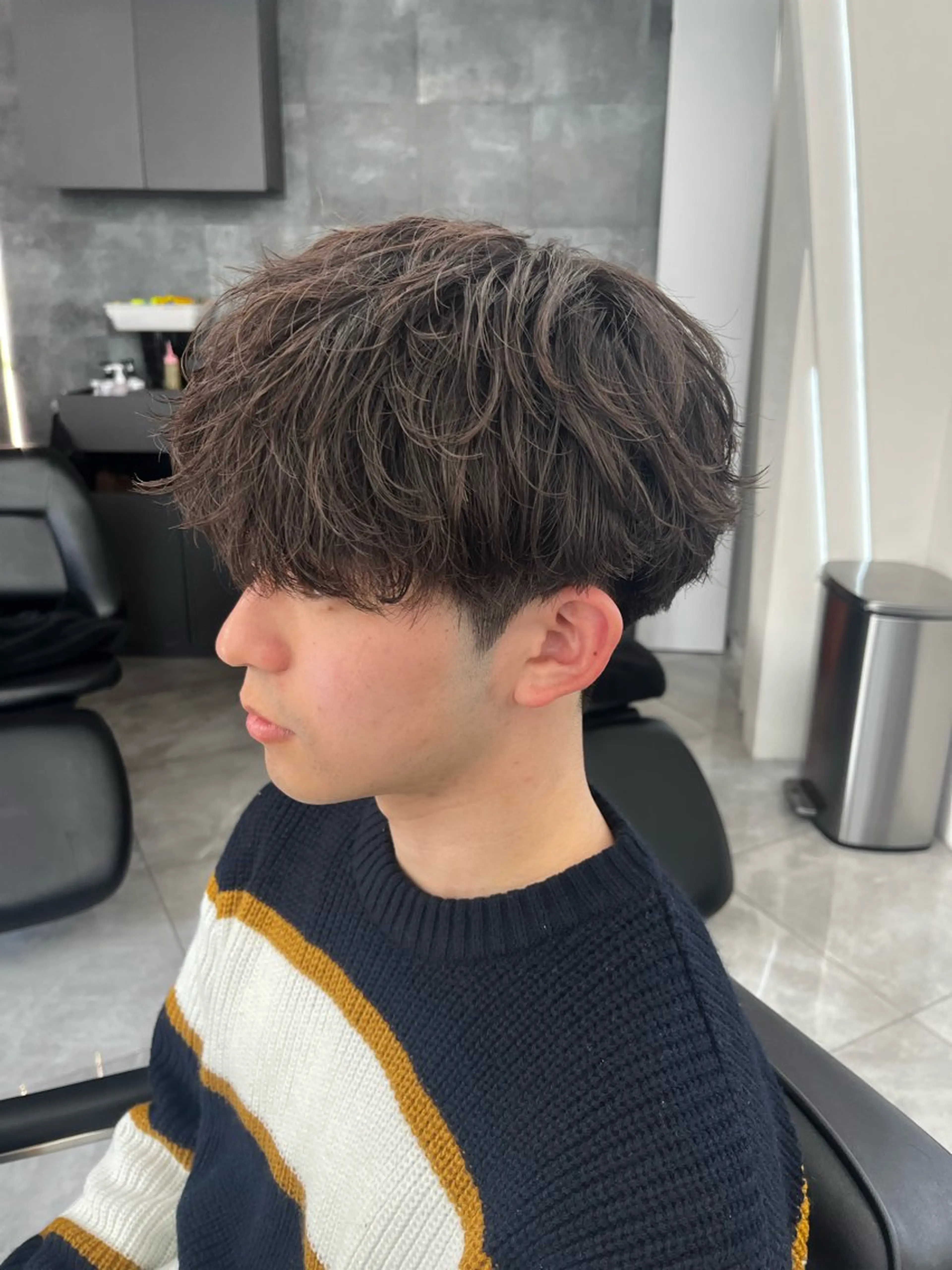 ショート メンズカット パーマ／稲葉のヘアスタイル