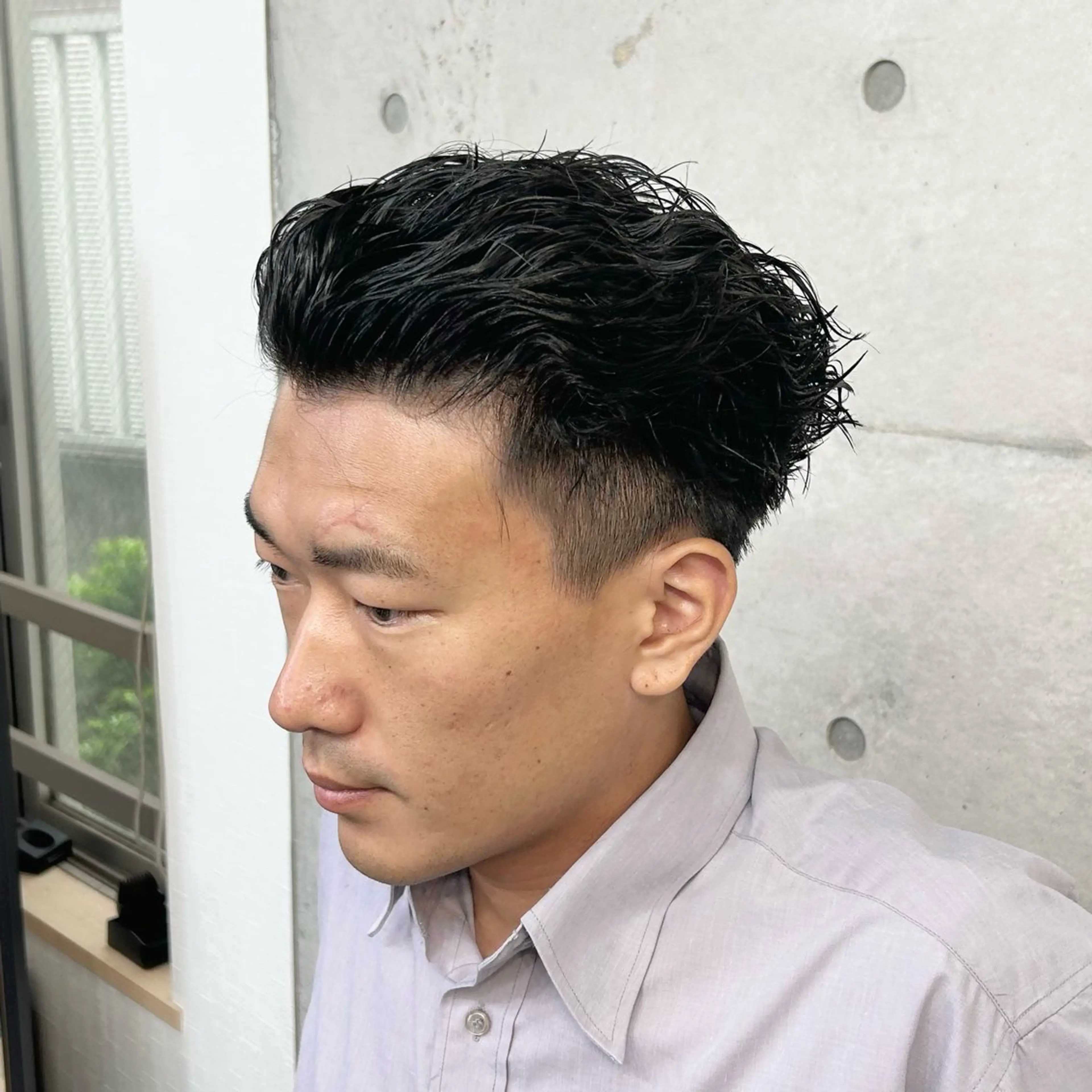 ミディアム Rikito .のヘアスタイル