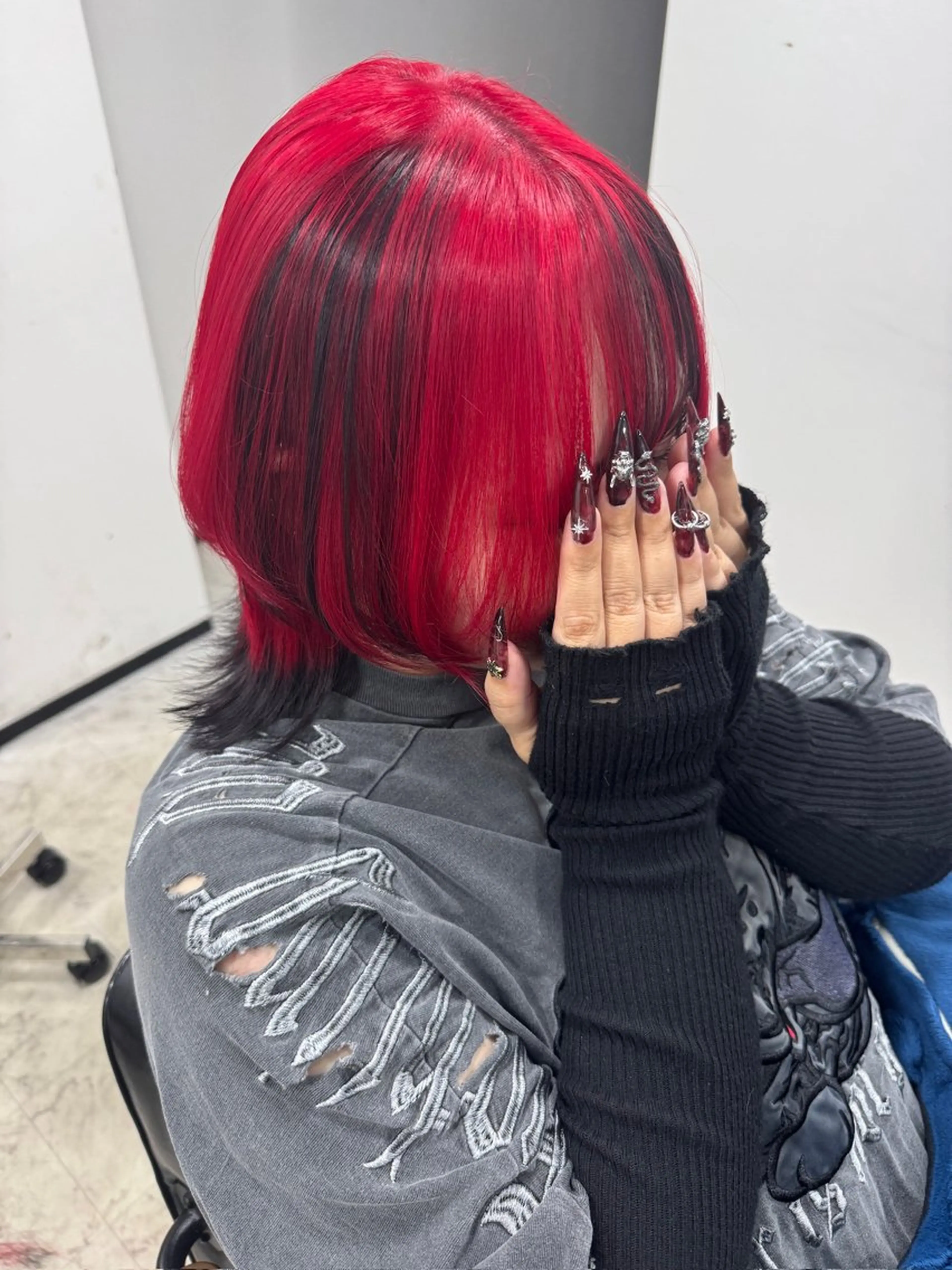 ショート カラー デザインカラー カット ヘアカラー トリートメント ヒラガカナ▼ ECLAT HAIRのヘアスタイル