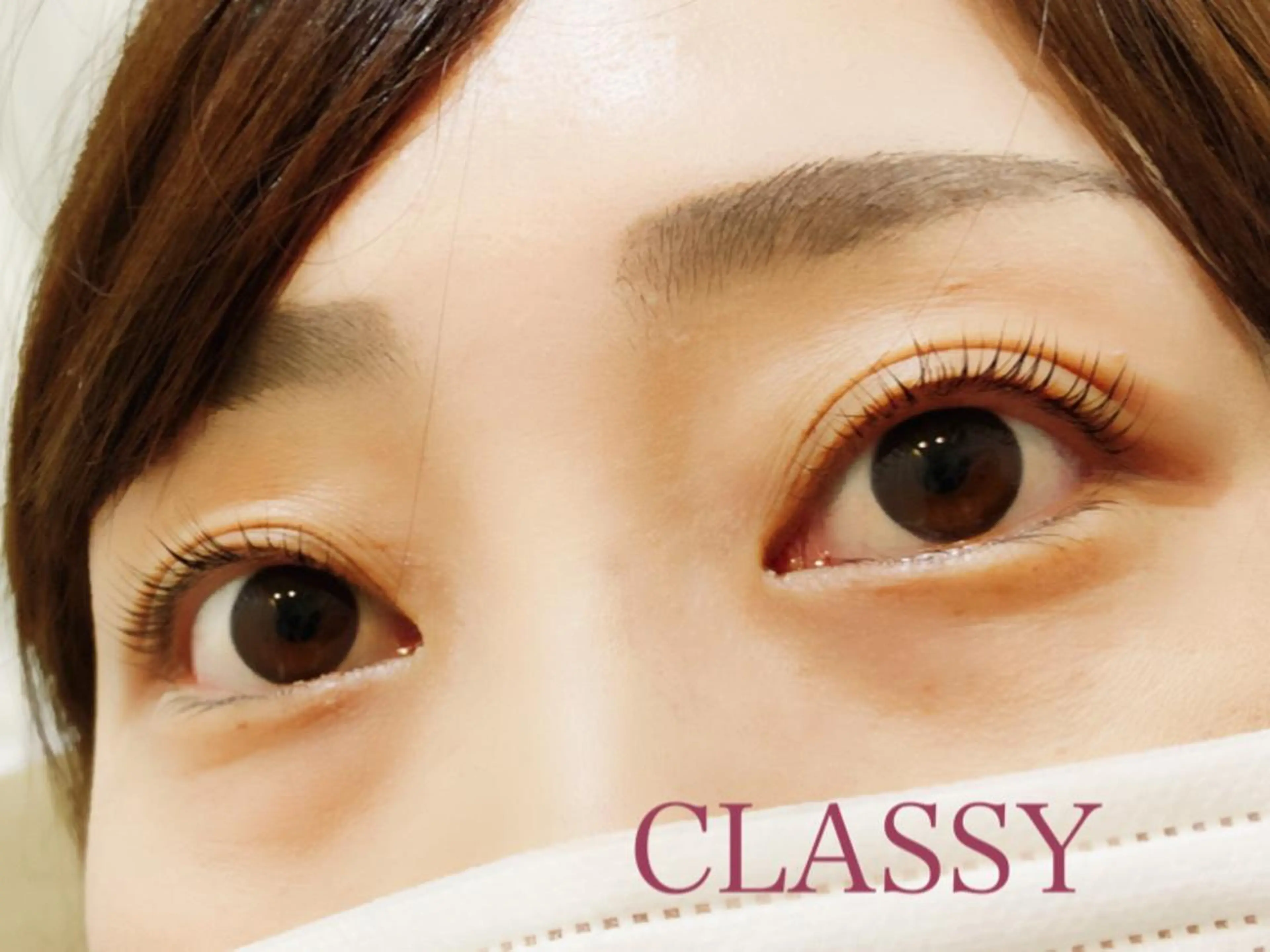 マツエク・マツパ パリジェンヌラッシュリフト classy 三田すずかけ台店のマツエク・マツパデザイン