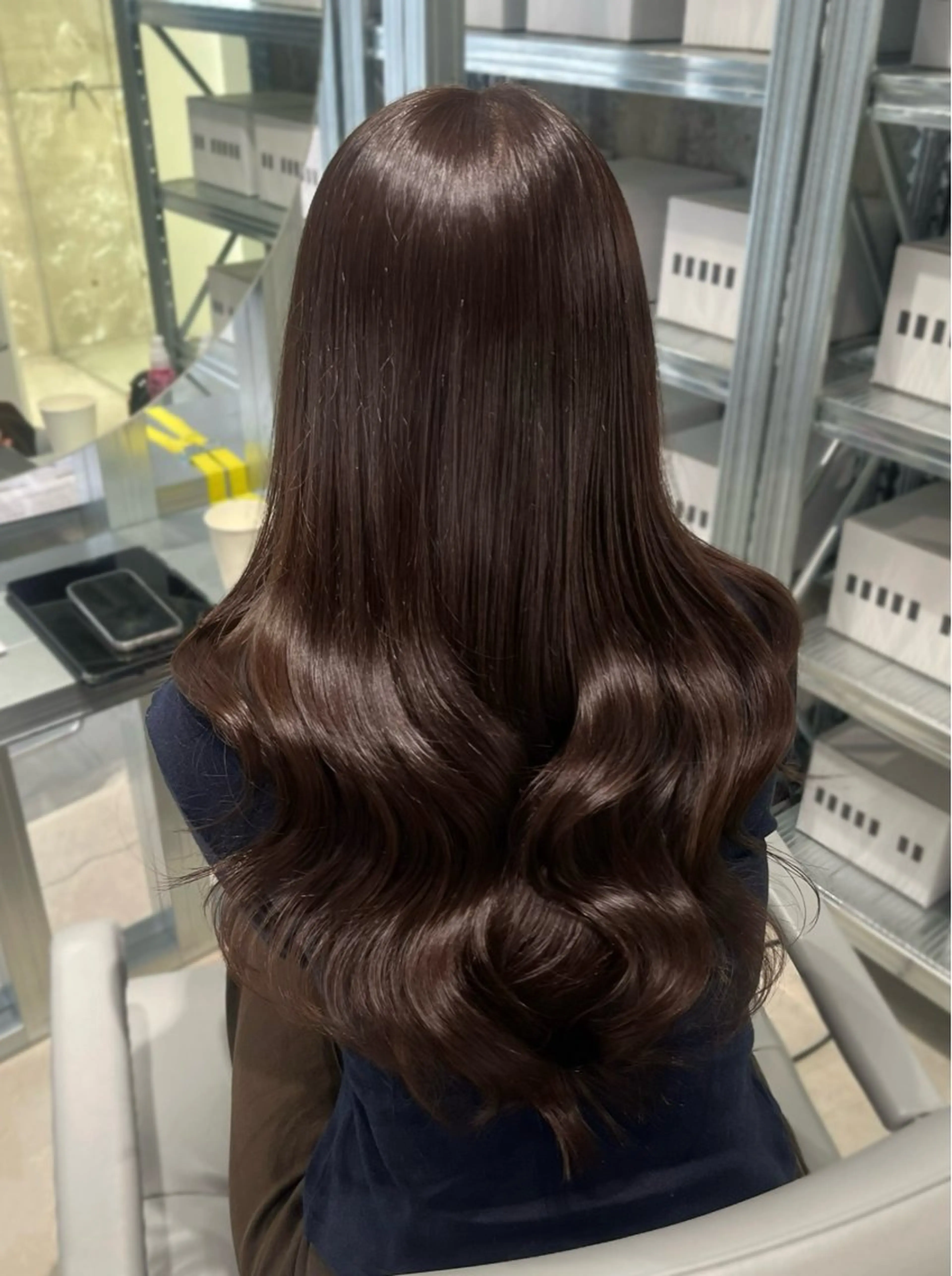 ロング カラー ダブルカラー/レイヤ ーカット 🤍ゆきなのヘアスタイル