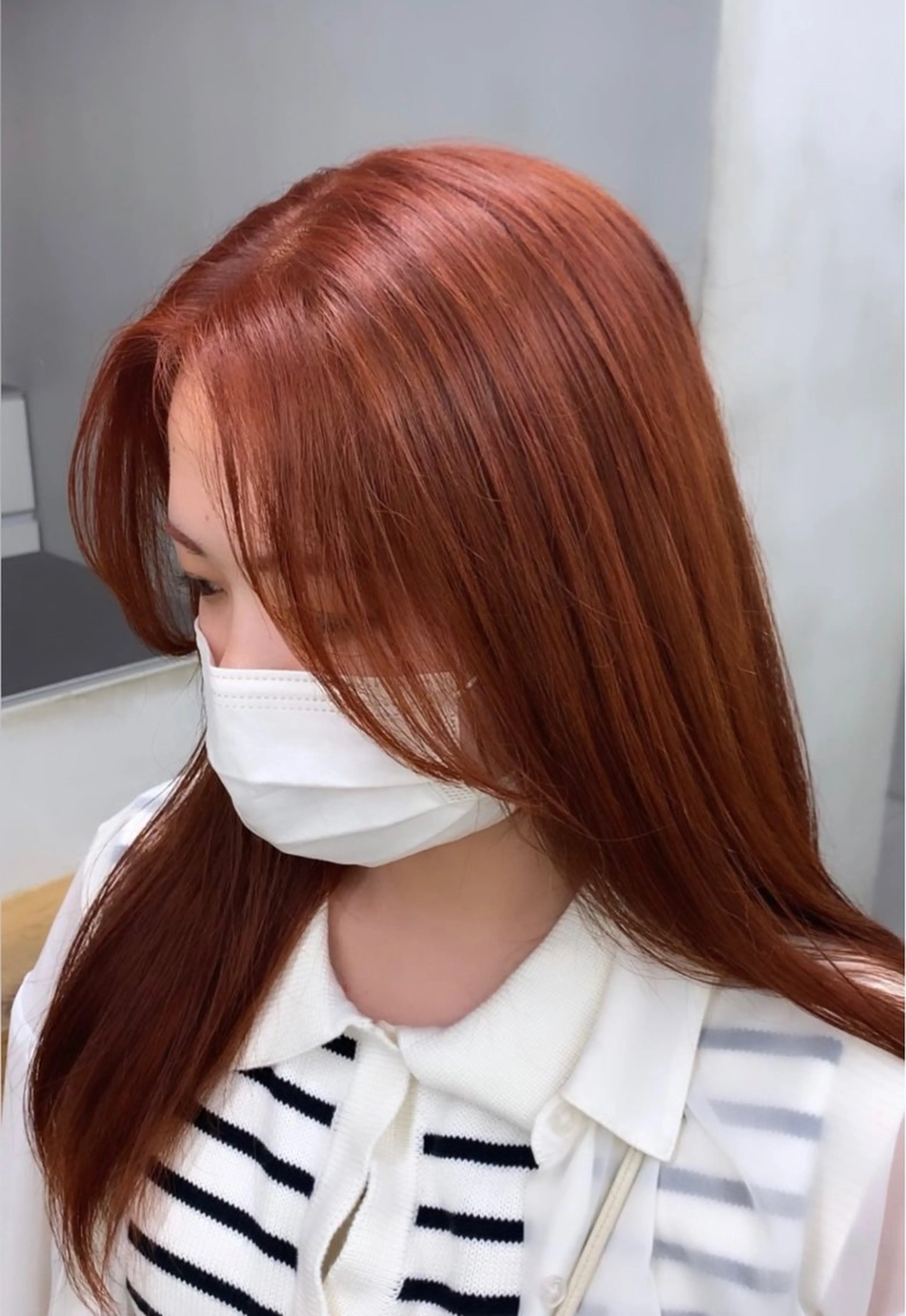 カラー ブリーチ ダブルカラー ブリーチなしカラー 暖色/透明感カラー かずきのヘアスタイル