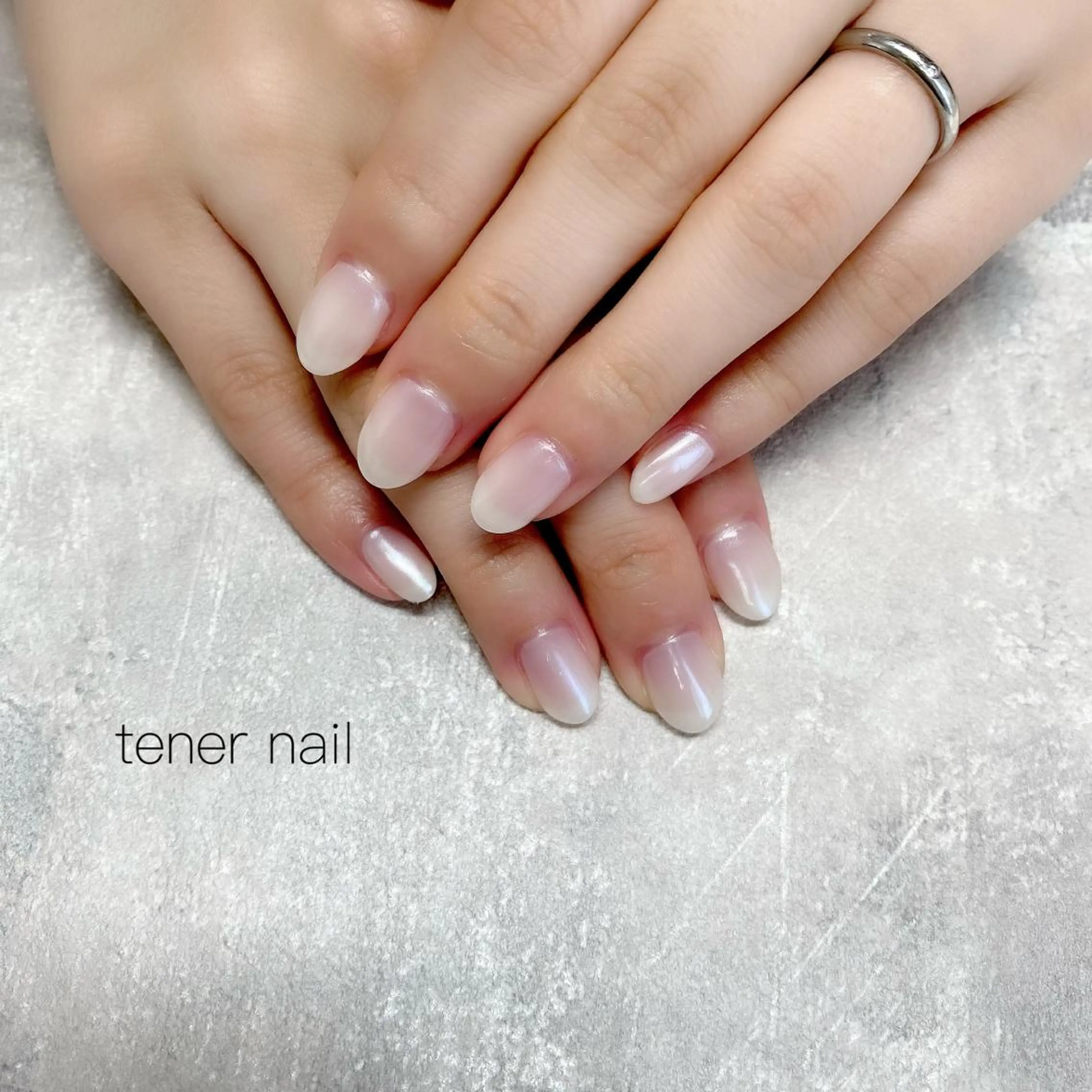 ネイル ホワイト テネルネイル tener nailのネイルデザイン