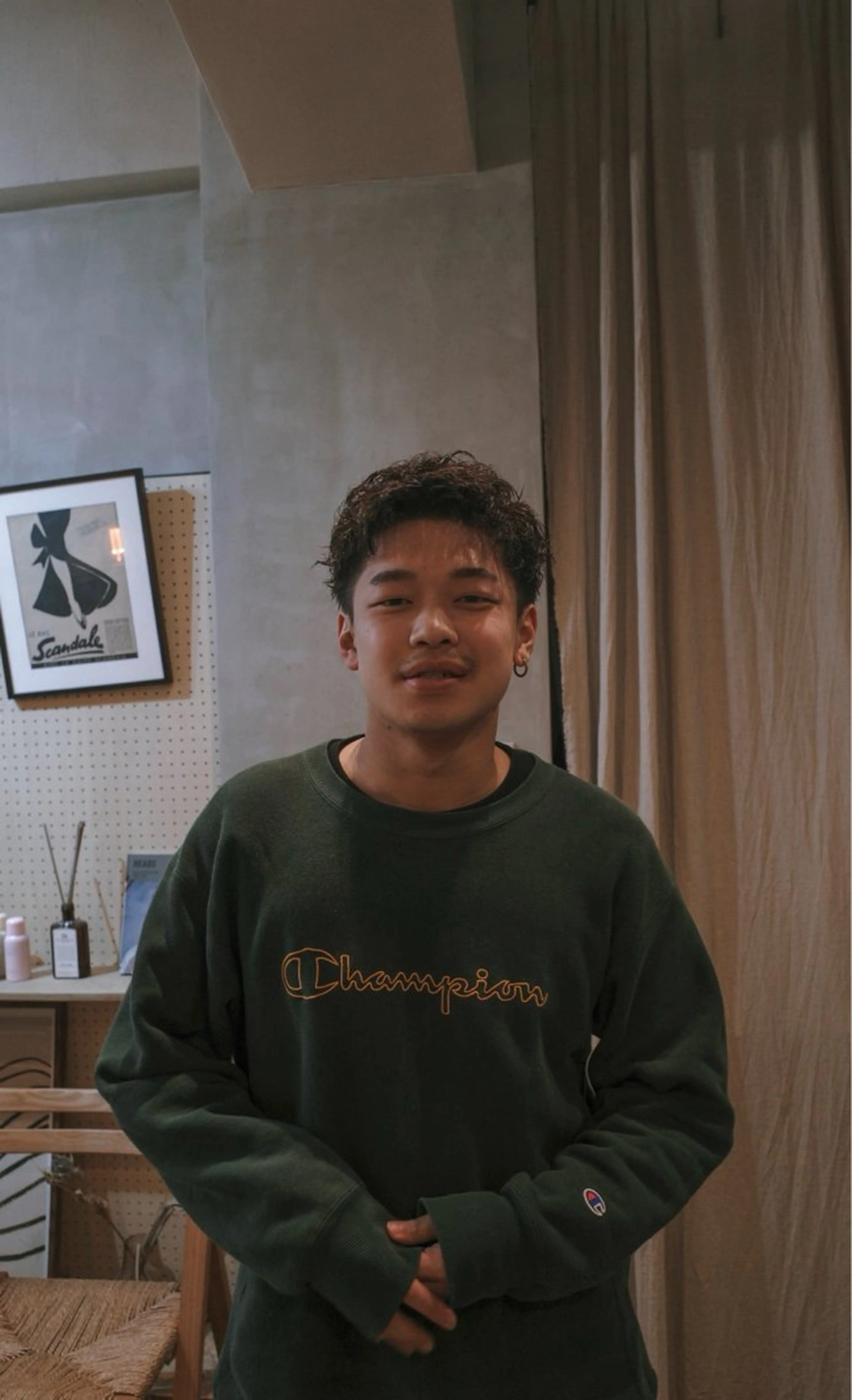 ショート パーマ メンズ パーマ K ojiのヘアスタイル