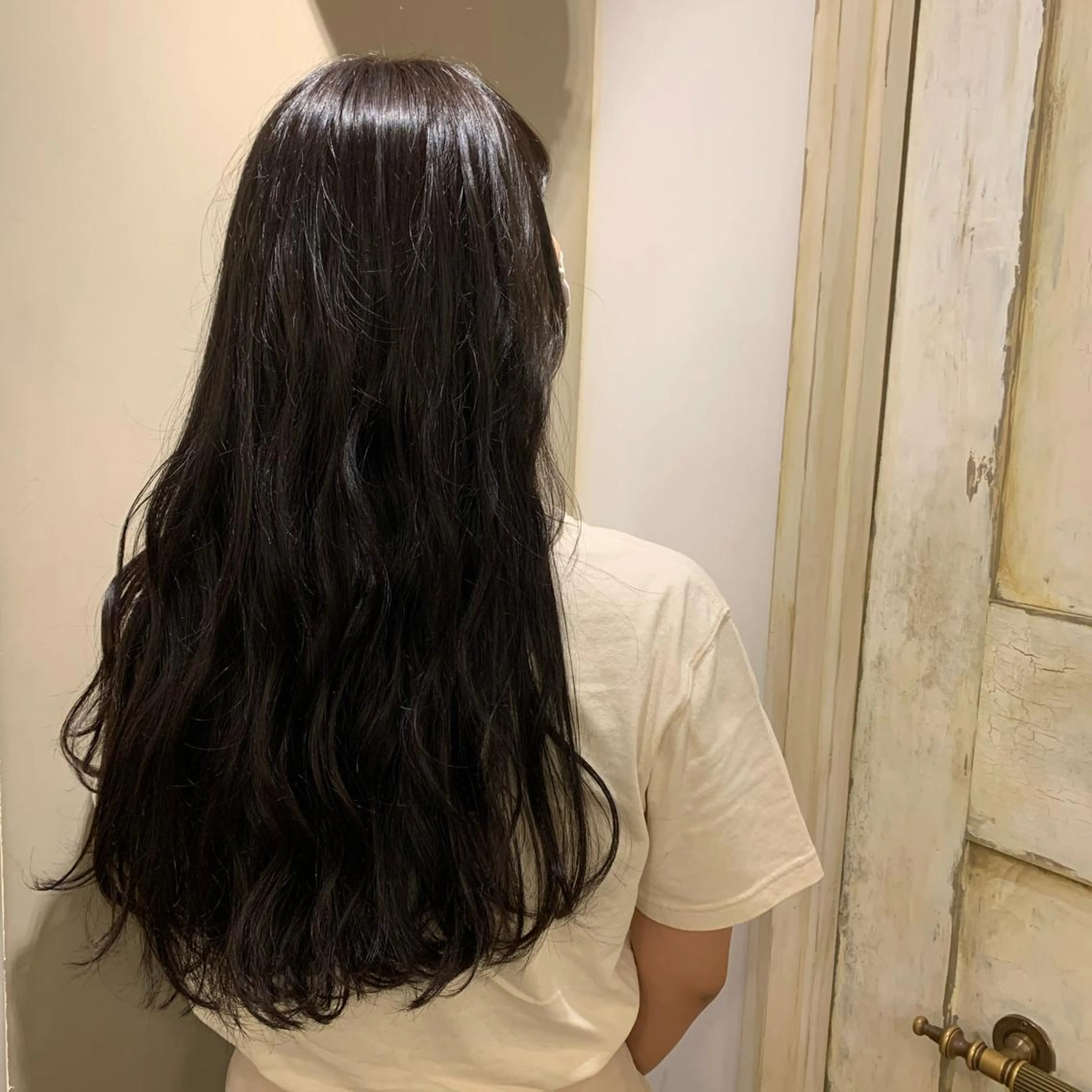 ロング カラー 韓国スタイル🇰🇷 annaのヘアスタイル