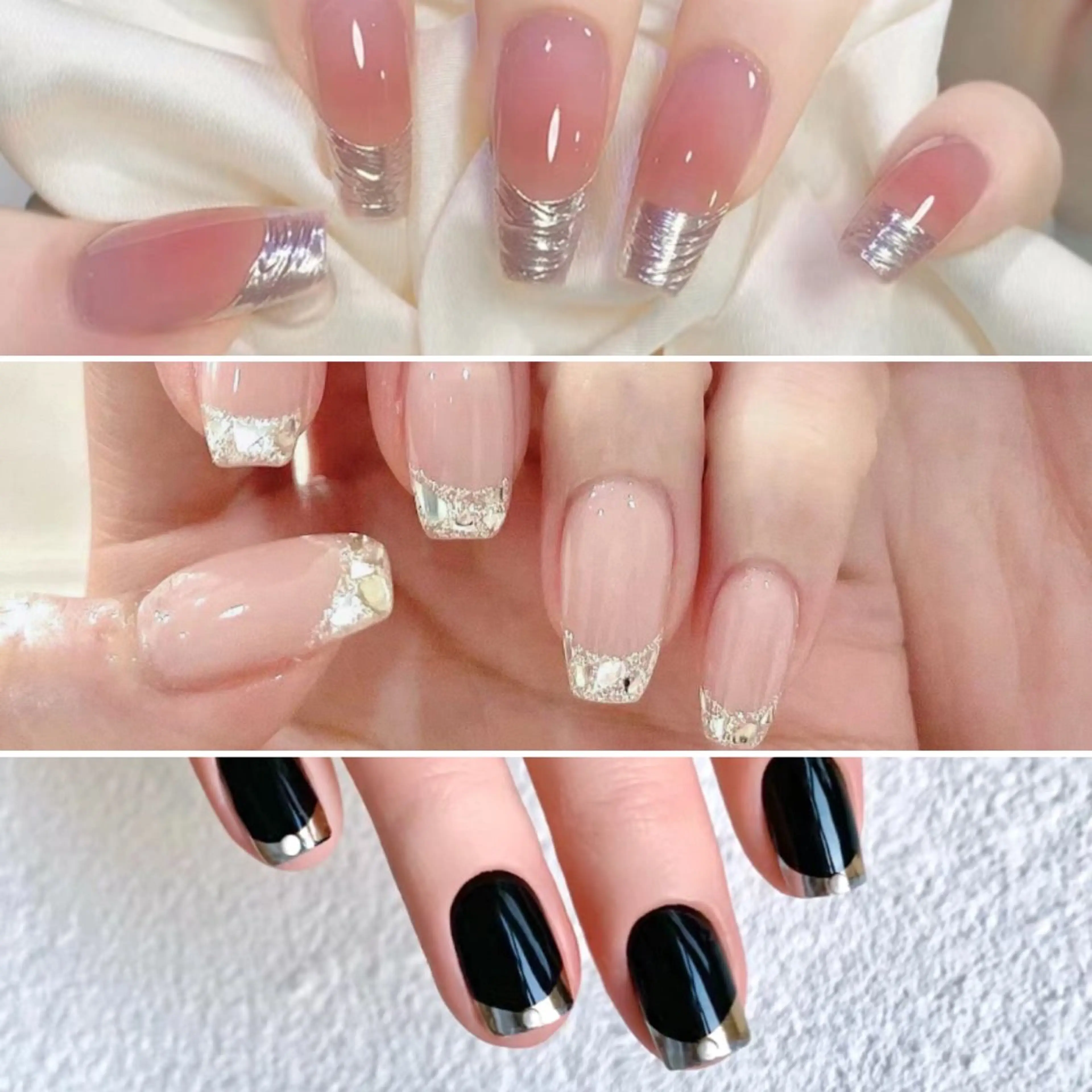 ネイル アートネイル オーロラネイル チークネイル フレンチネイル ガラスフレンチ ハンドネイル ハンドケア 大門浜松町 ネイルのネイルデザイン