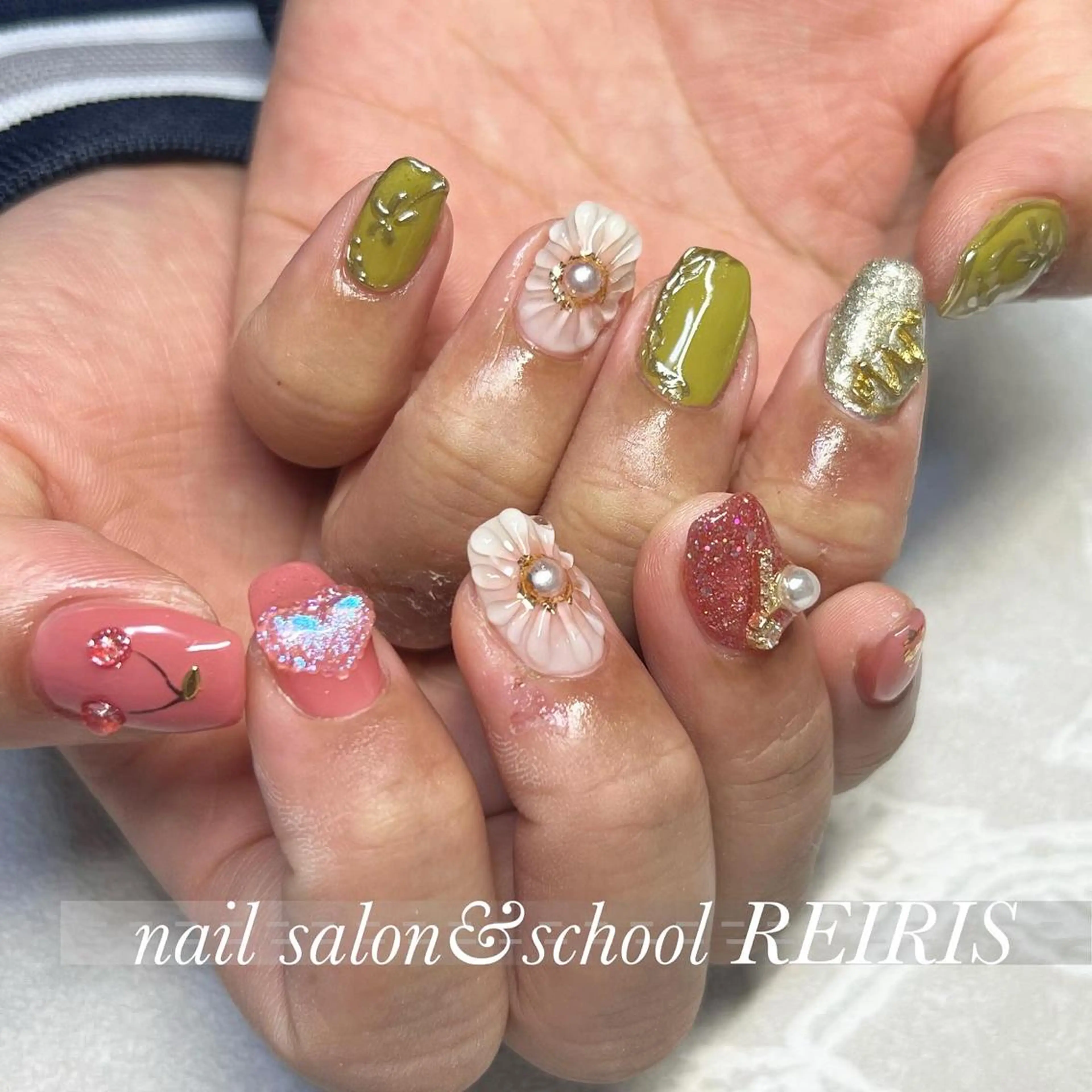 ネイル ハンドネイル Nail salon REIRISのネイルデザイン