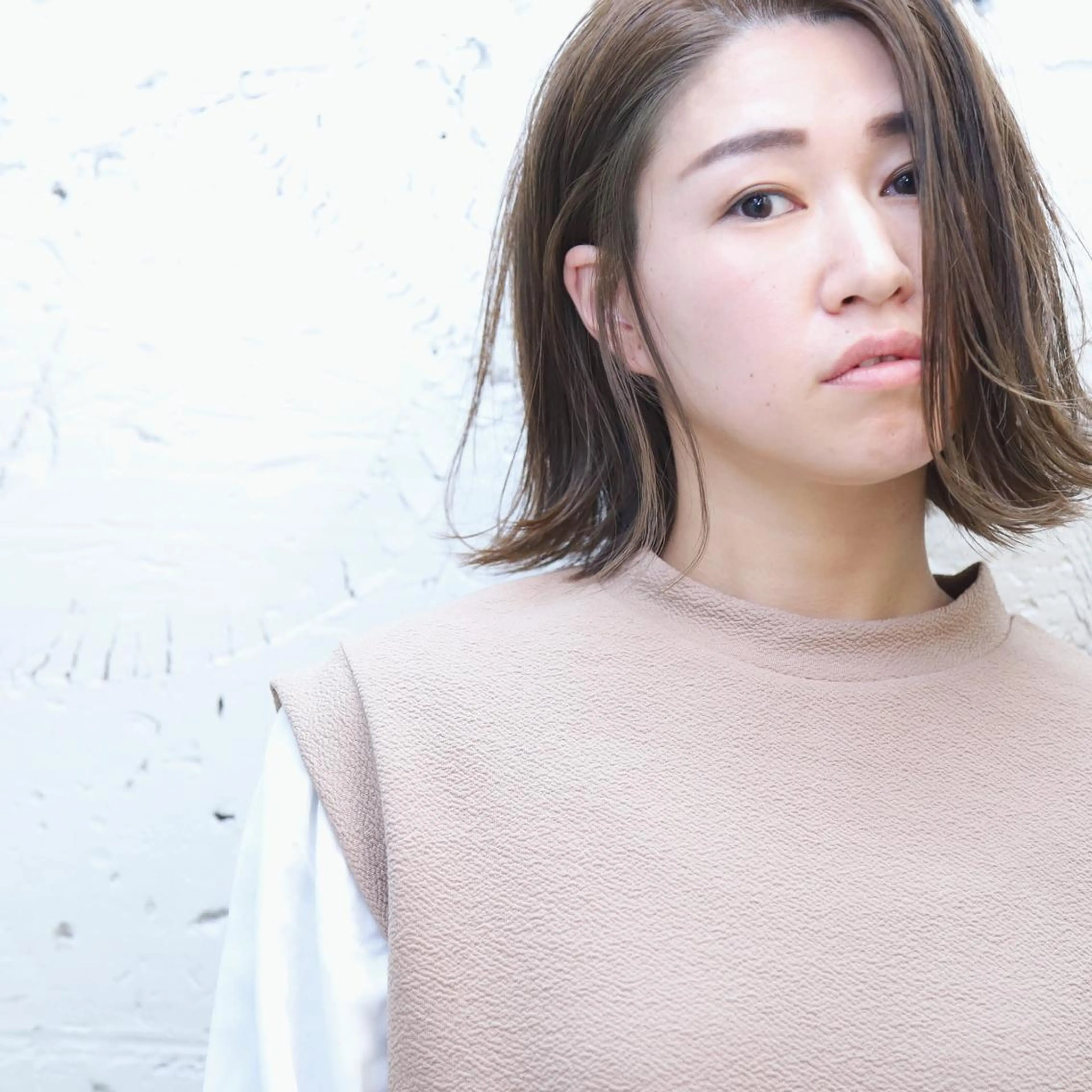 ミディアム 中山 泰徳のヘアスタイル