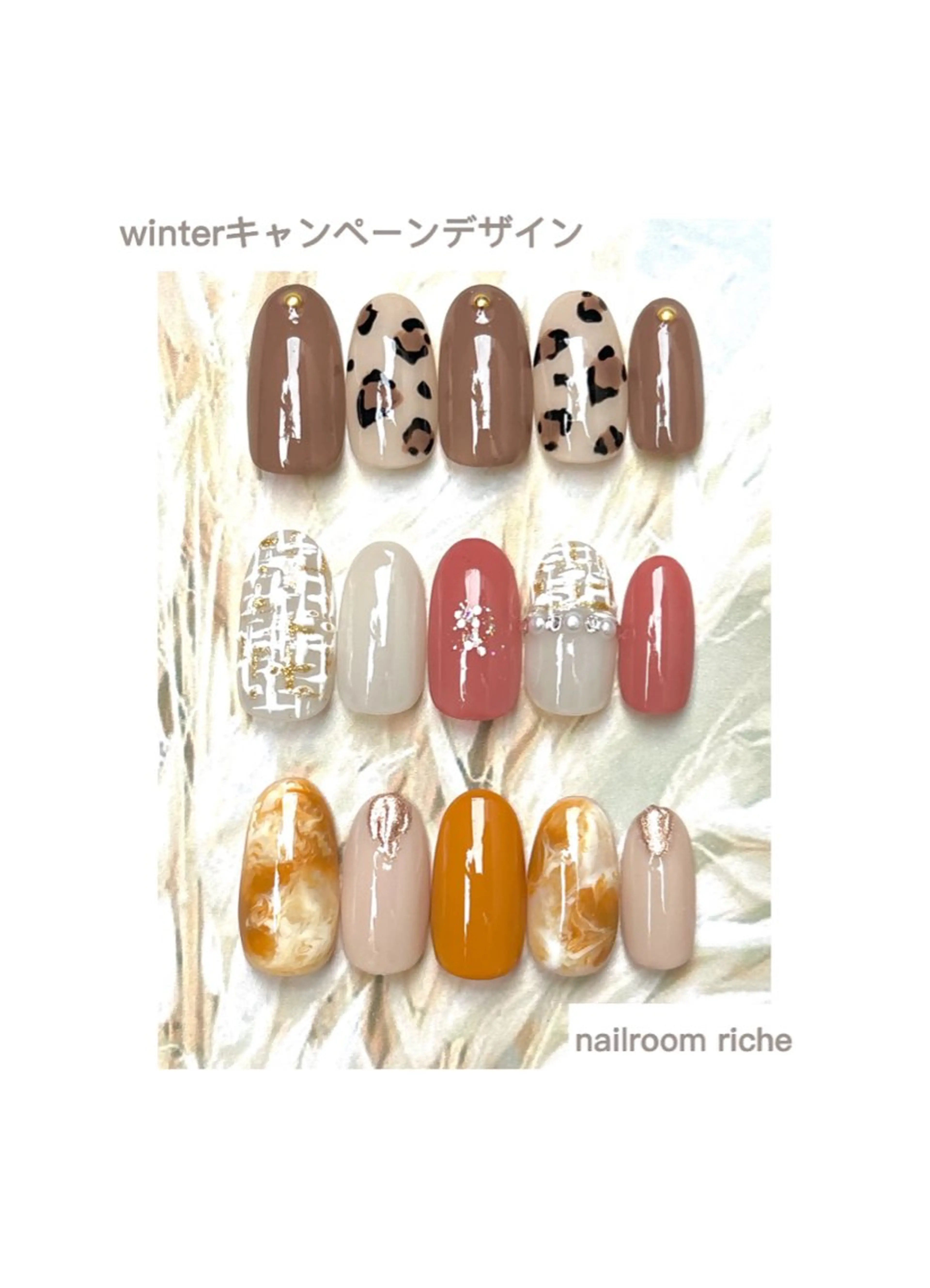 ネイル ハンドネイル nailroom richeのネイルデザイン