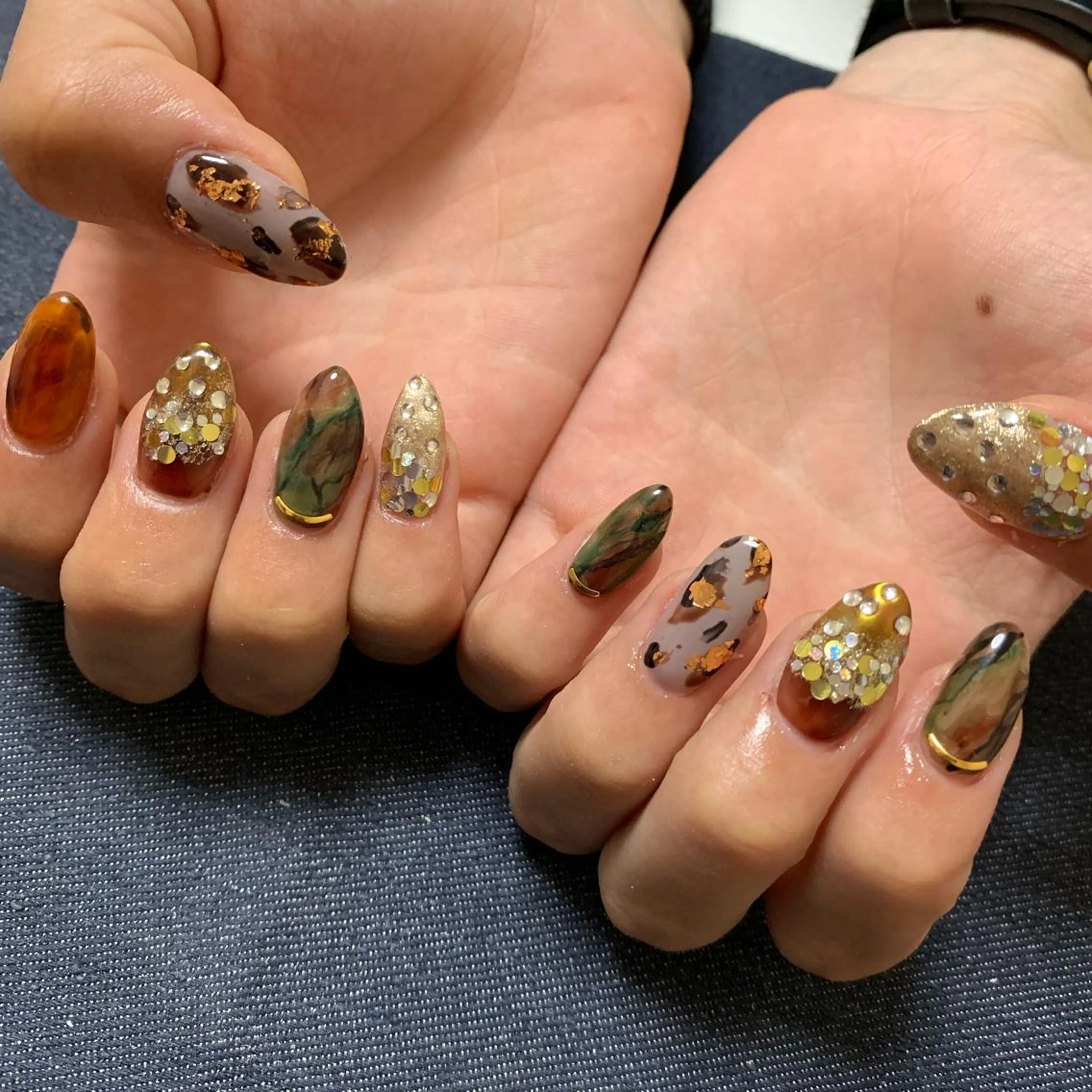 ネイル nailsalon jasmine 疋田のネイルデザイン