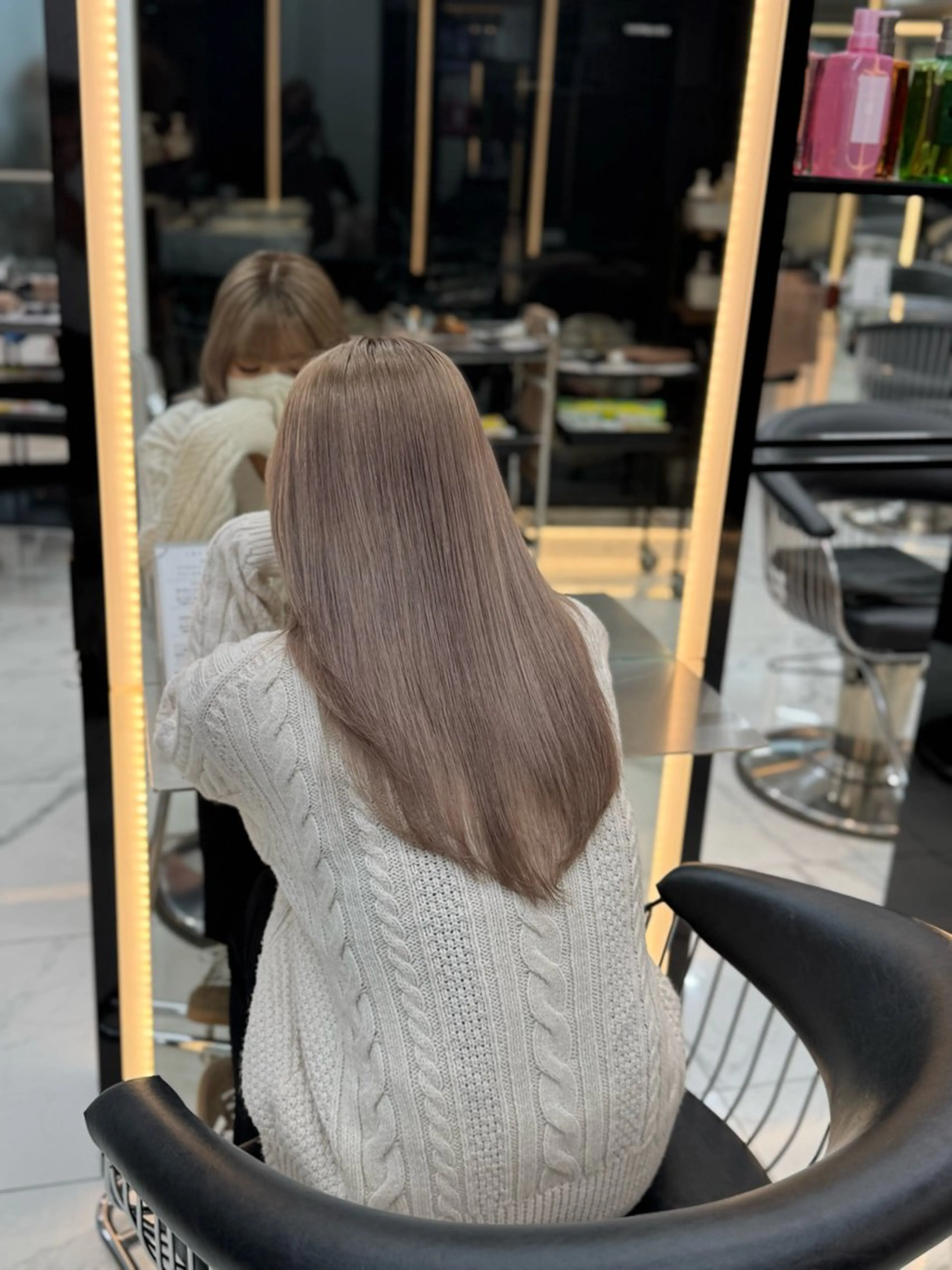 ロング カラー Lapis渋谷本店 Rikoのヘアスタイル