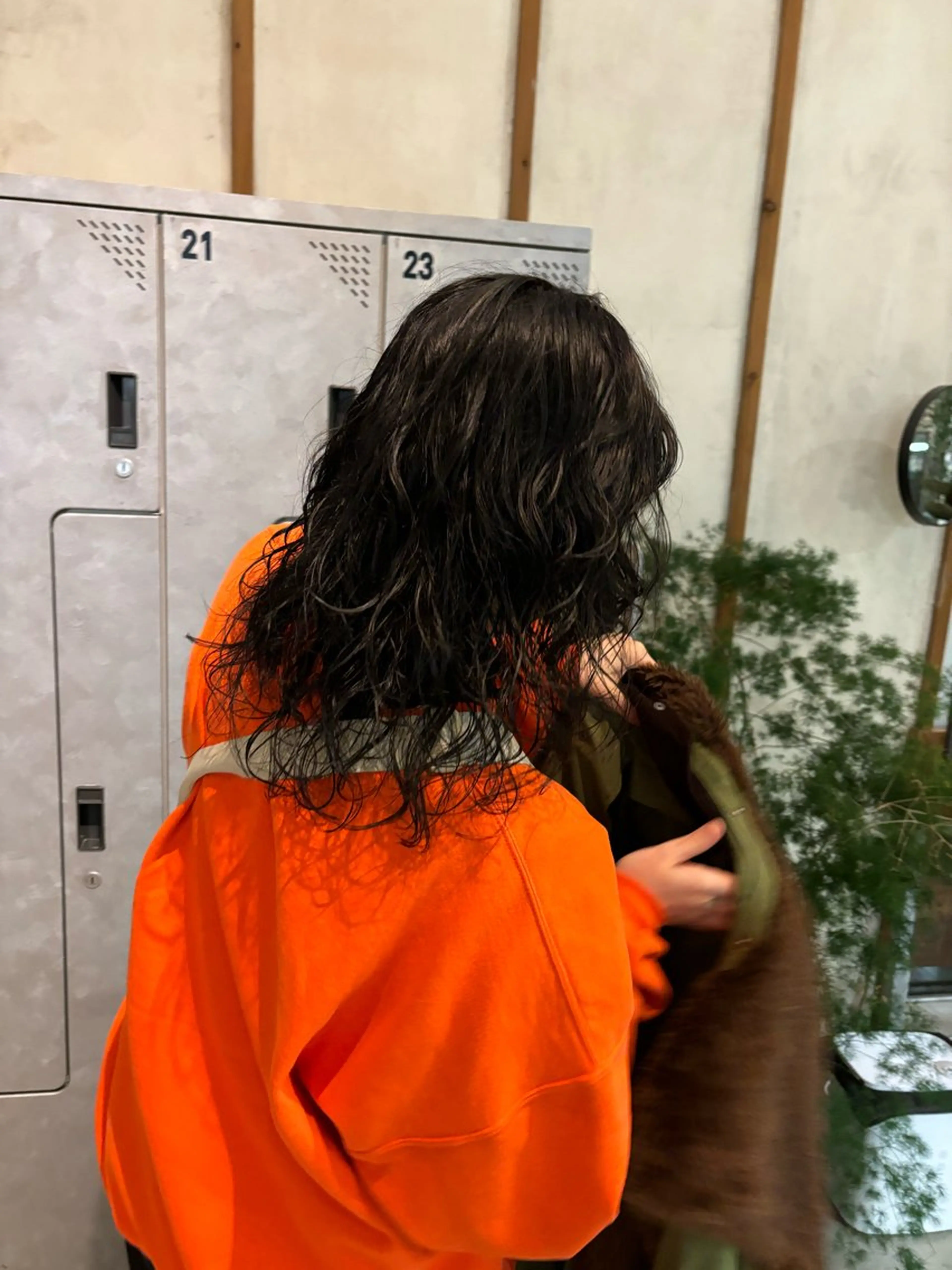 セミロング パーマ 詩織/パーマ /代官山のヘアスタイル