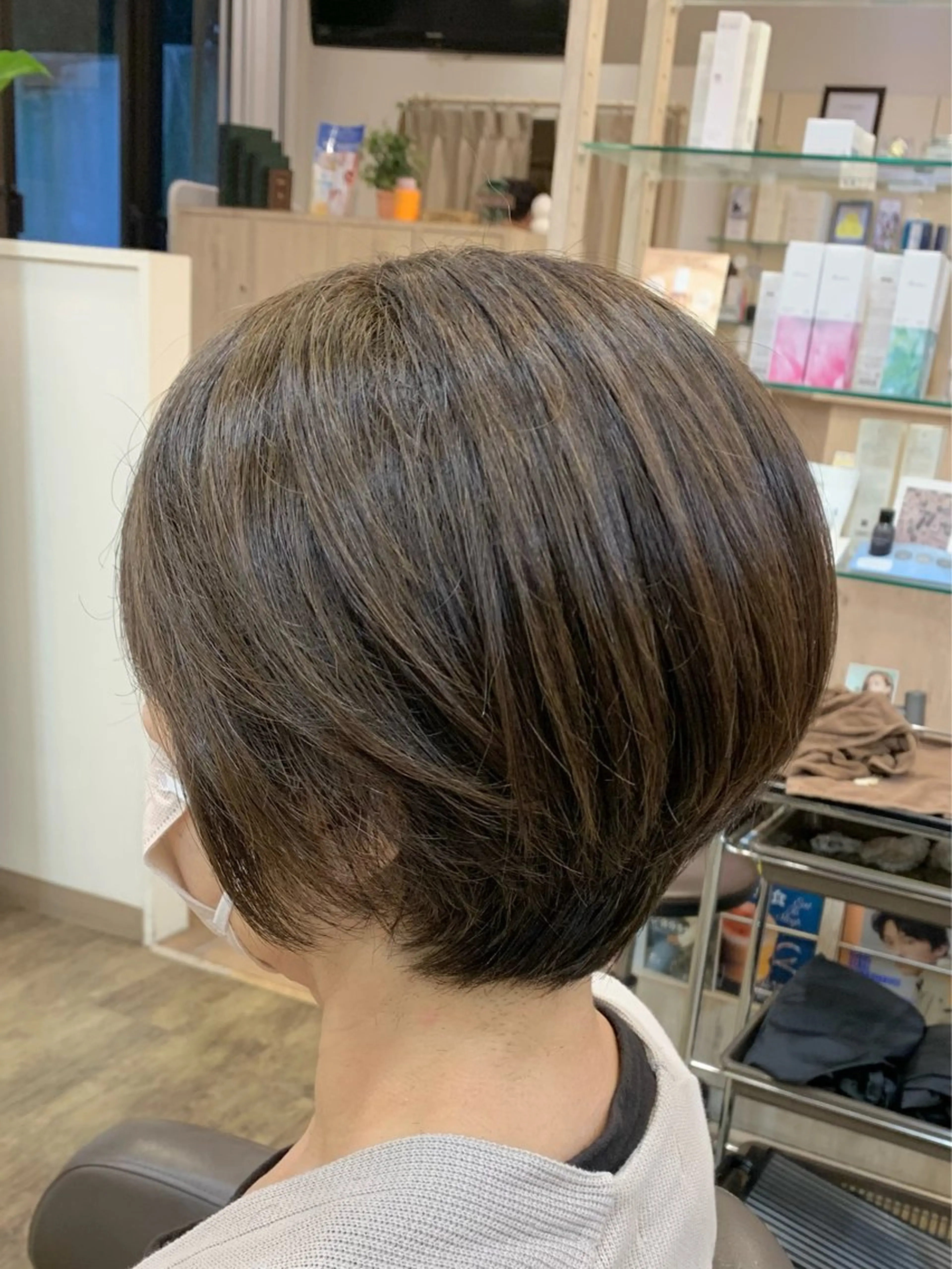 ショート カット 福原遼華/小顔ショー ト/髪質改善のヘアスタイル