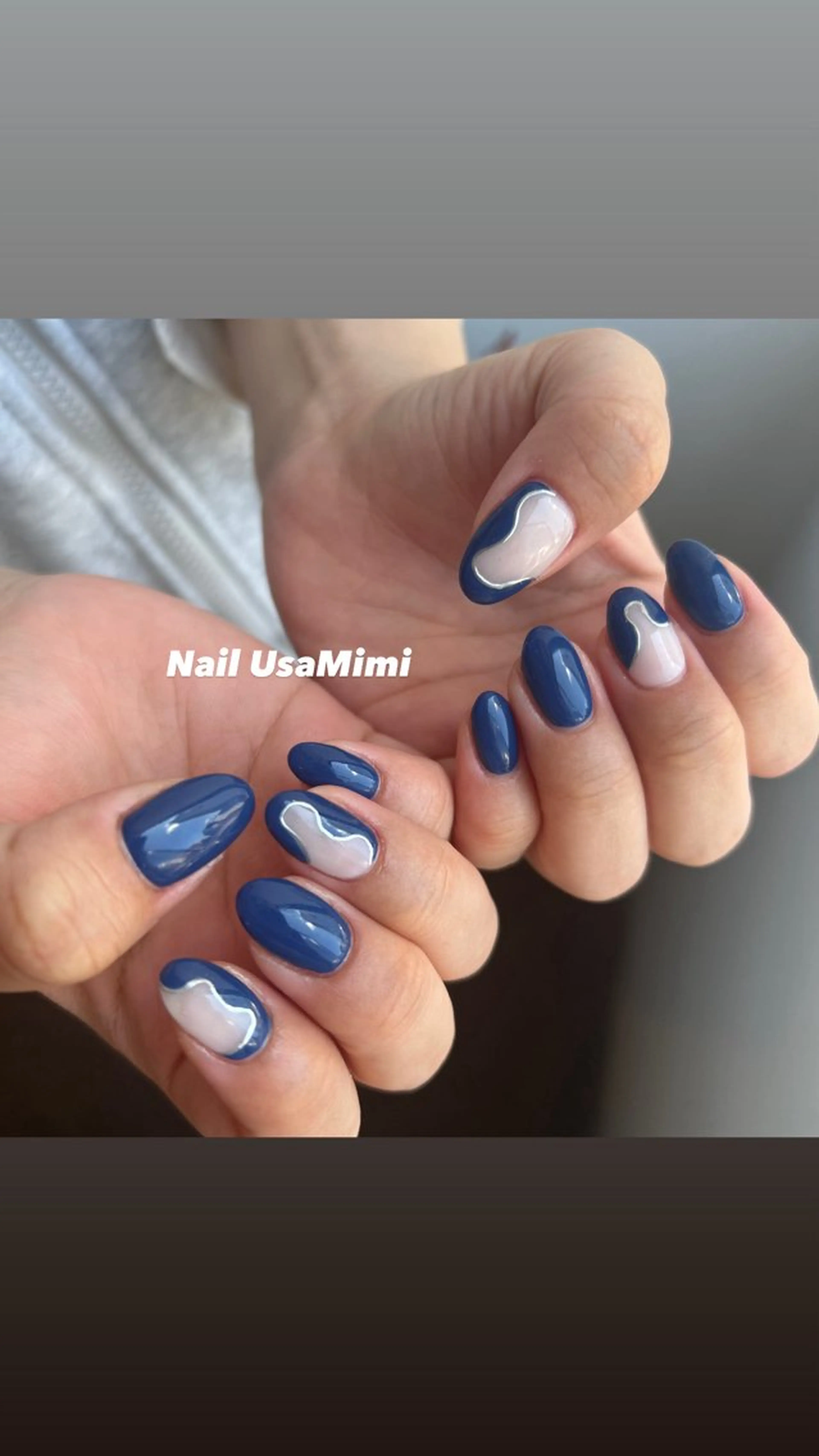 ネイル ジェルネイル 韓国ネイル マグネットネイル 持ち込み ニュアンスネイル 本町NailUsa Mimi RIKOのネイルデザイン