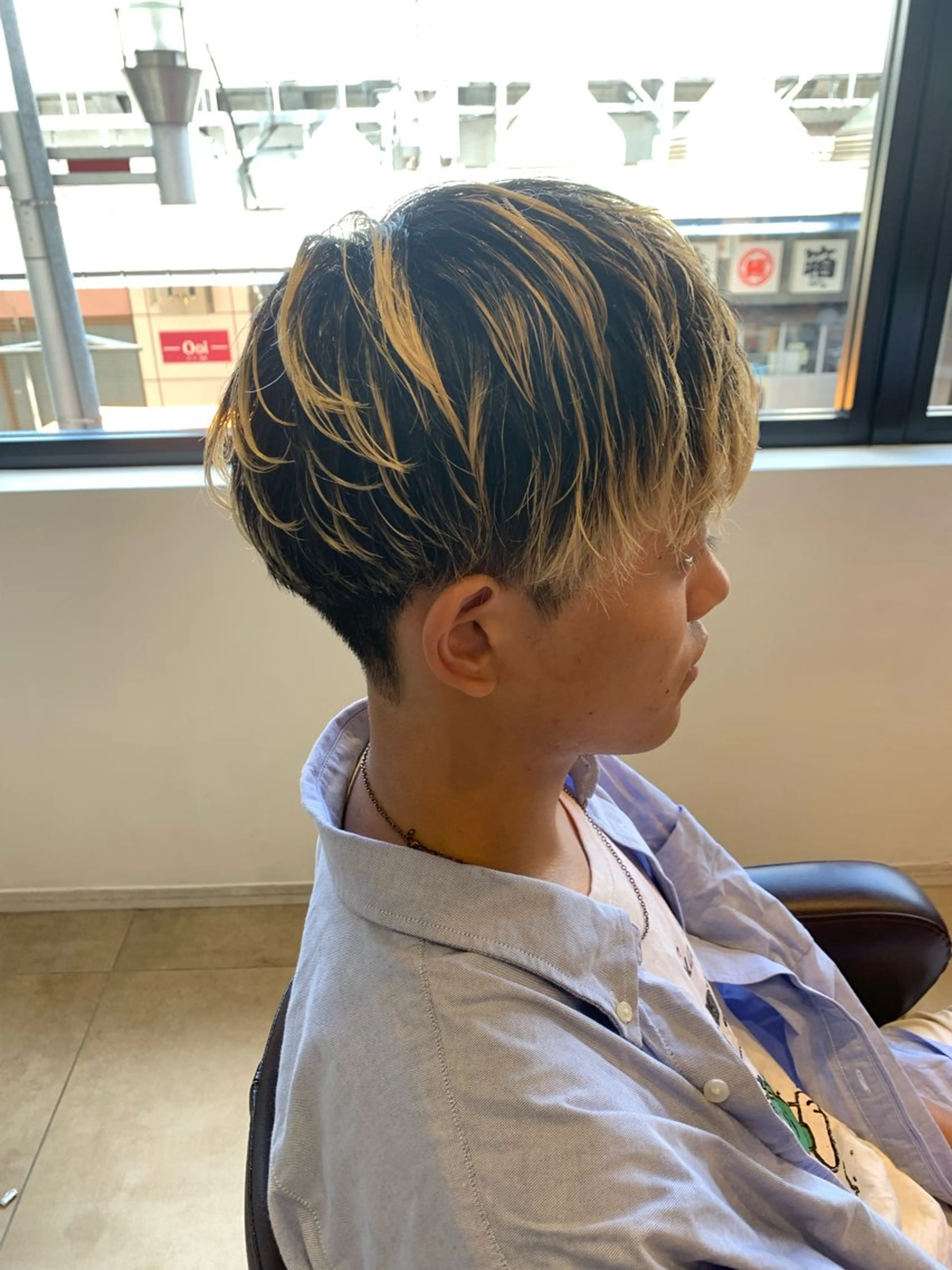 メンズ マッシュ 刈り上げ 庄司 沙羅のヘアスタイル