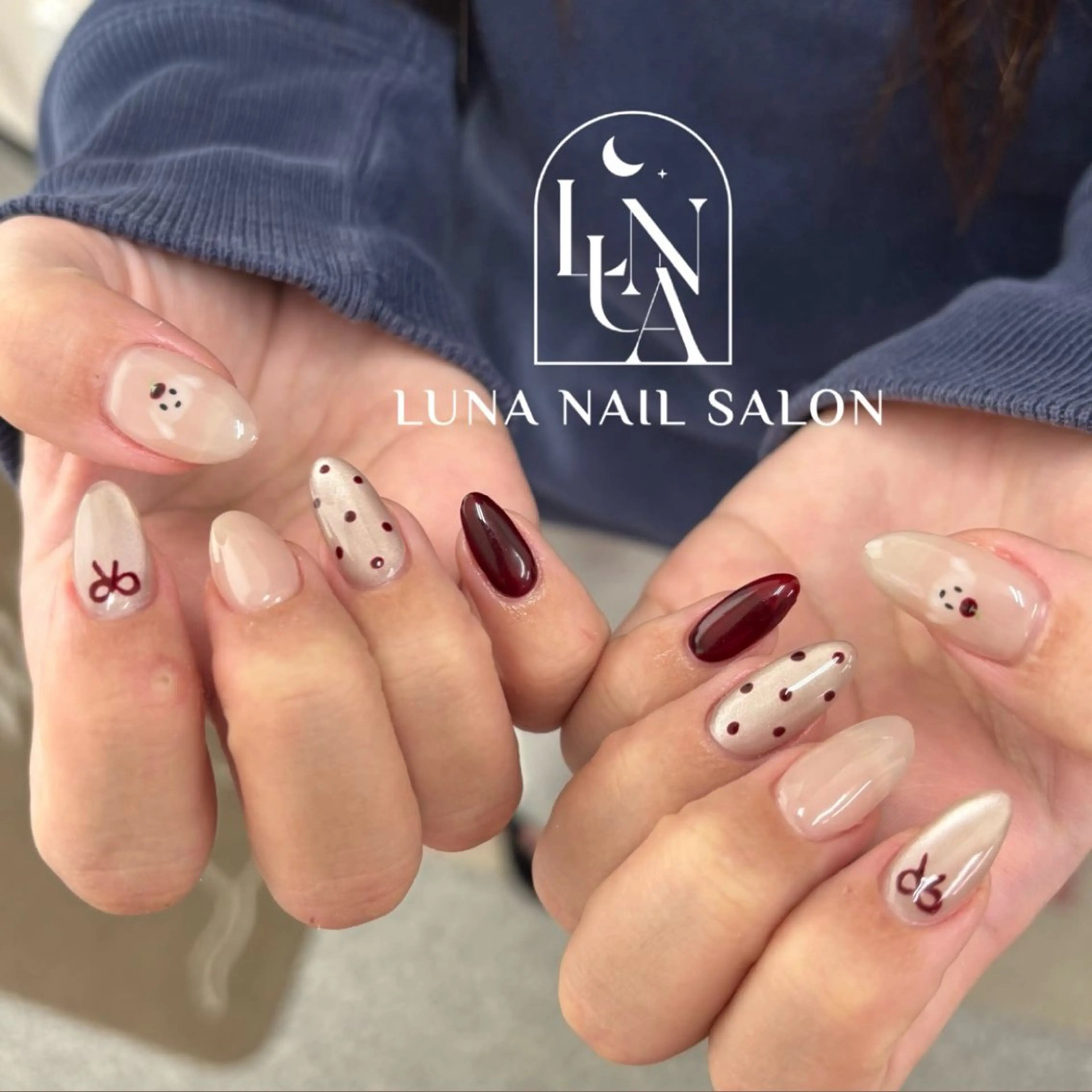 ネイル アートネイル フレンチネイル ジェルネイル ガラスフレンチ 韓国ネイル Kozeni NAIL SALONのネイルデザイン