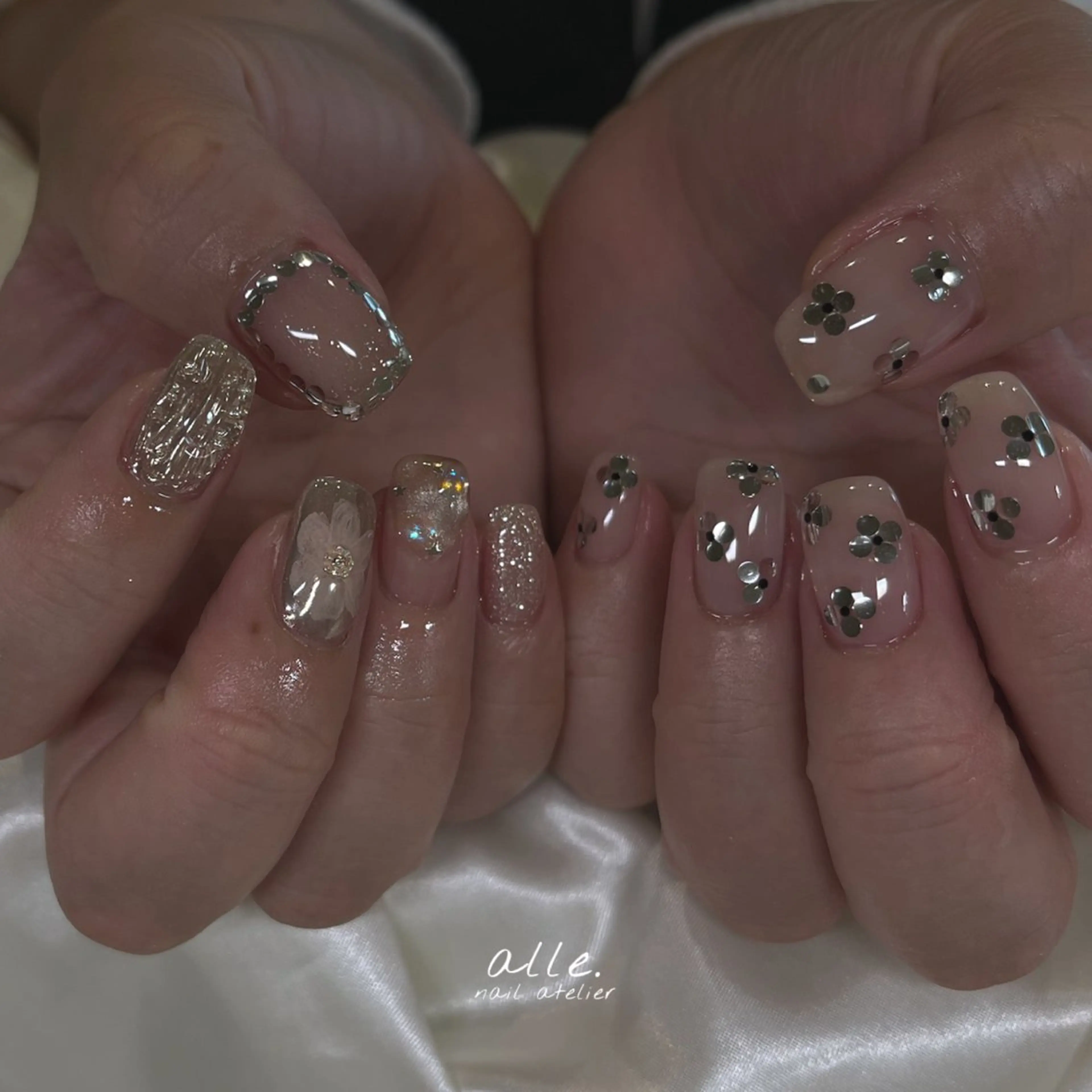 ネイル ハンドネイル atelier alle.のネイルデザイン