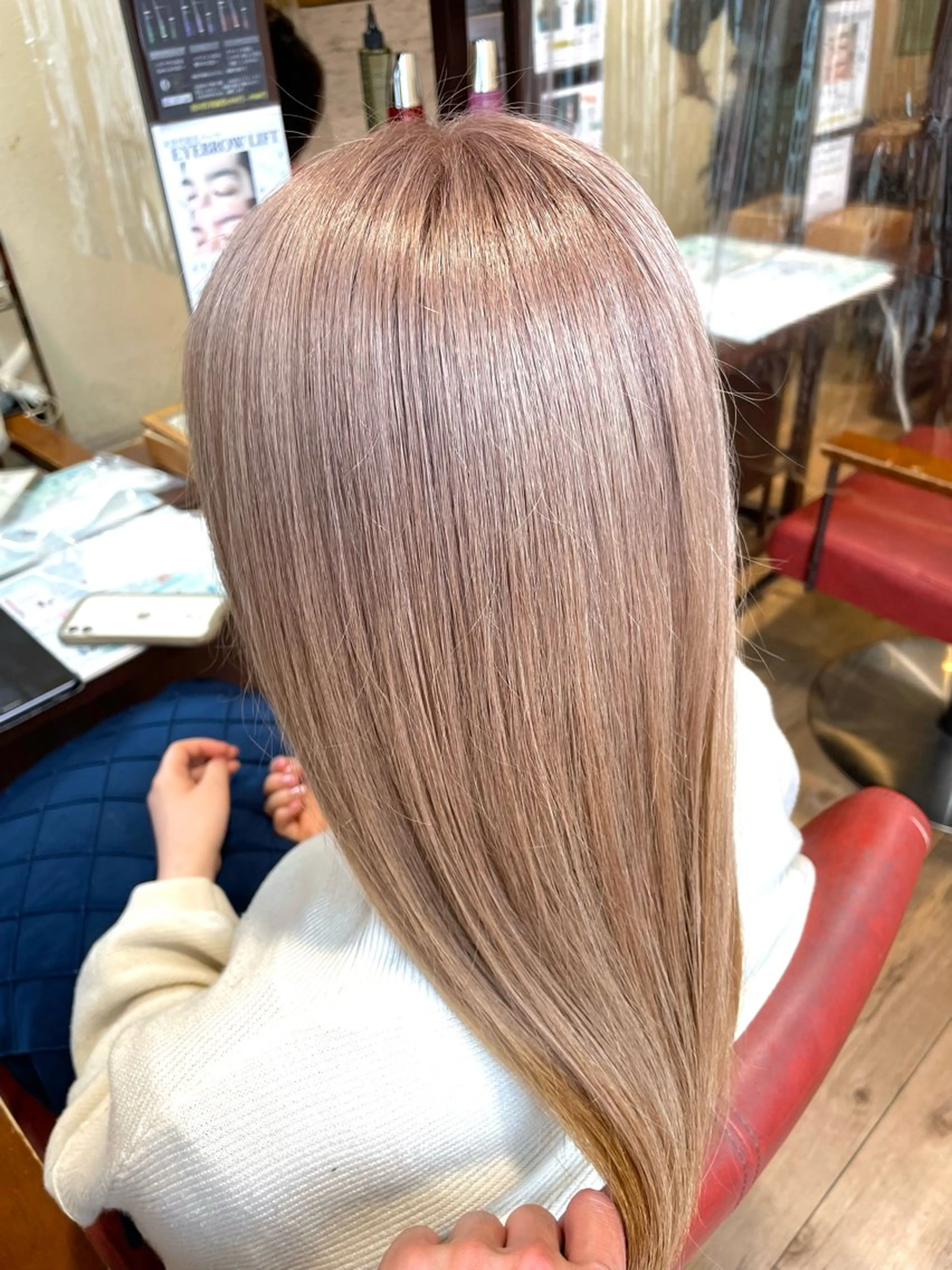 ロング 髪質改善/縮毛矯正/ 梶原陸のヘアスタイル