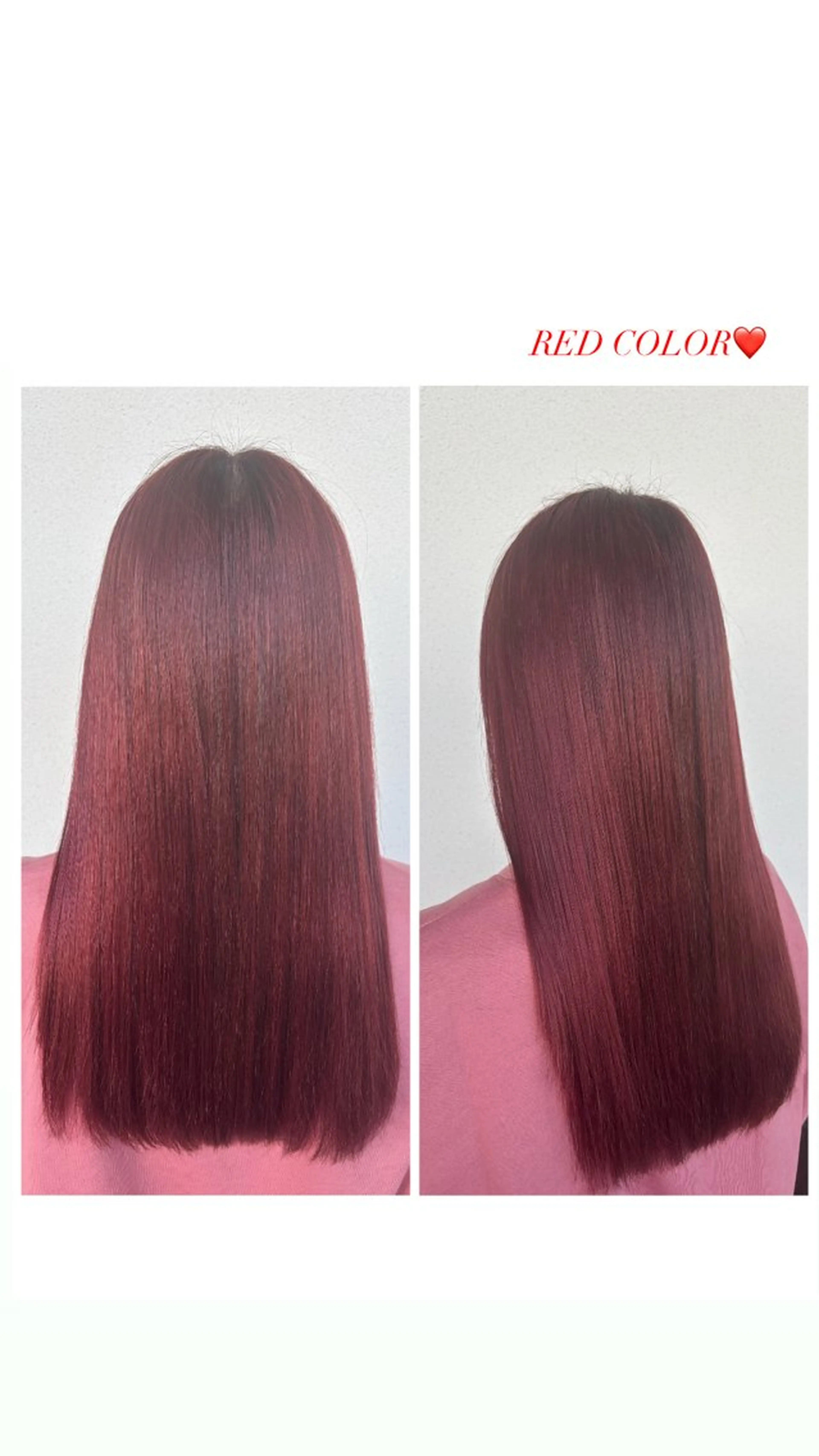 ロング カラー ルプラボウ あいか 韓国ヘア/艶髪のヘアスタイル