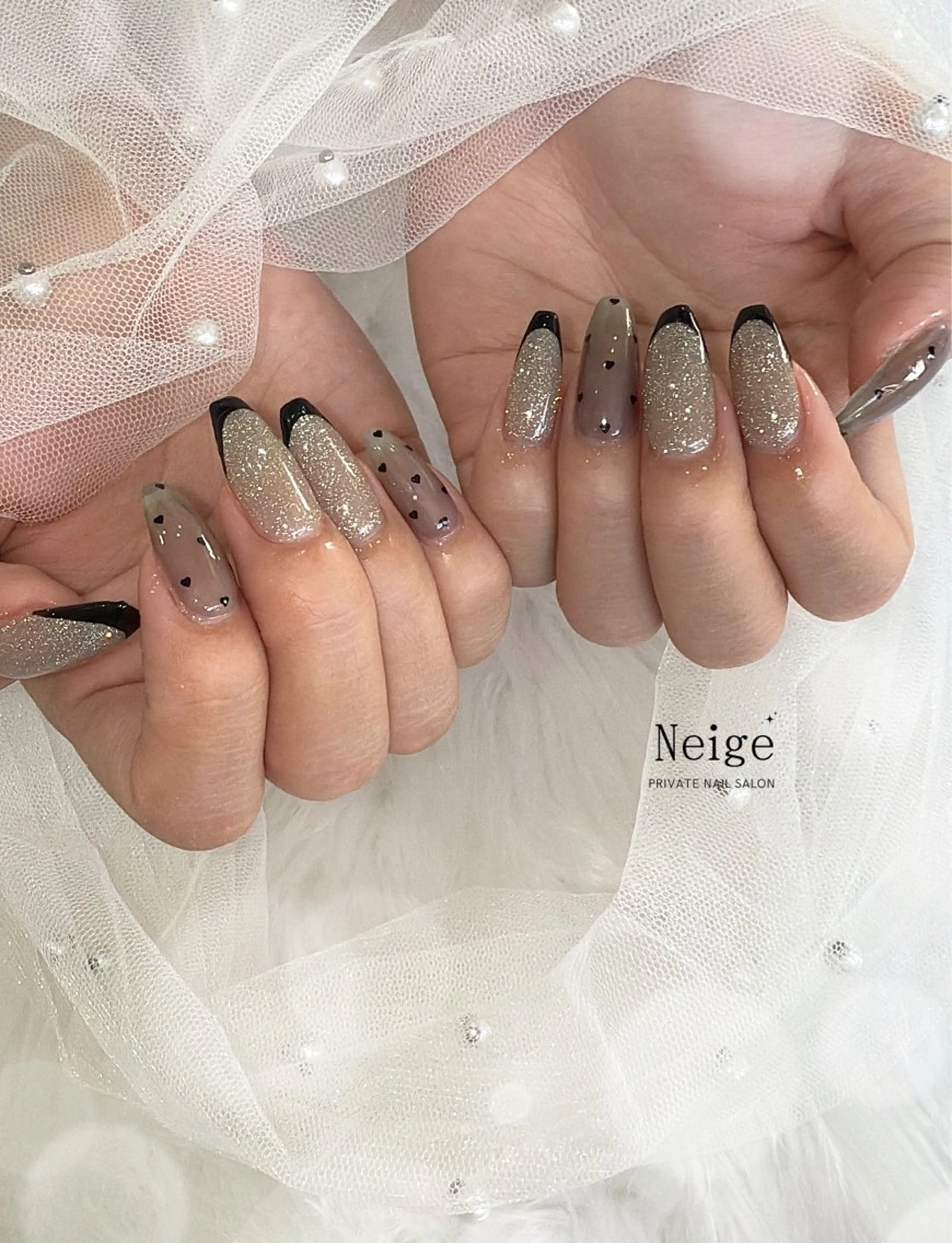 ネイル ハンドネイル Neige‪𓂃ai ＊梅津 / 松尾のネイルデザイン